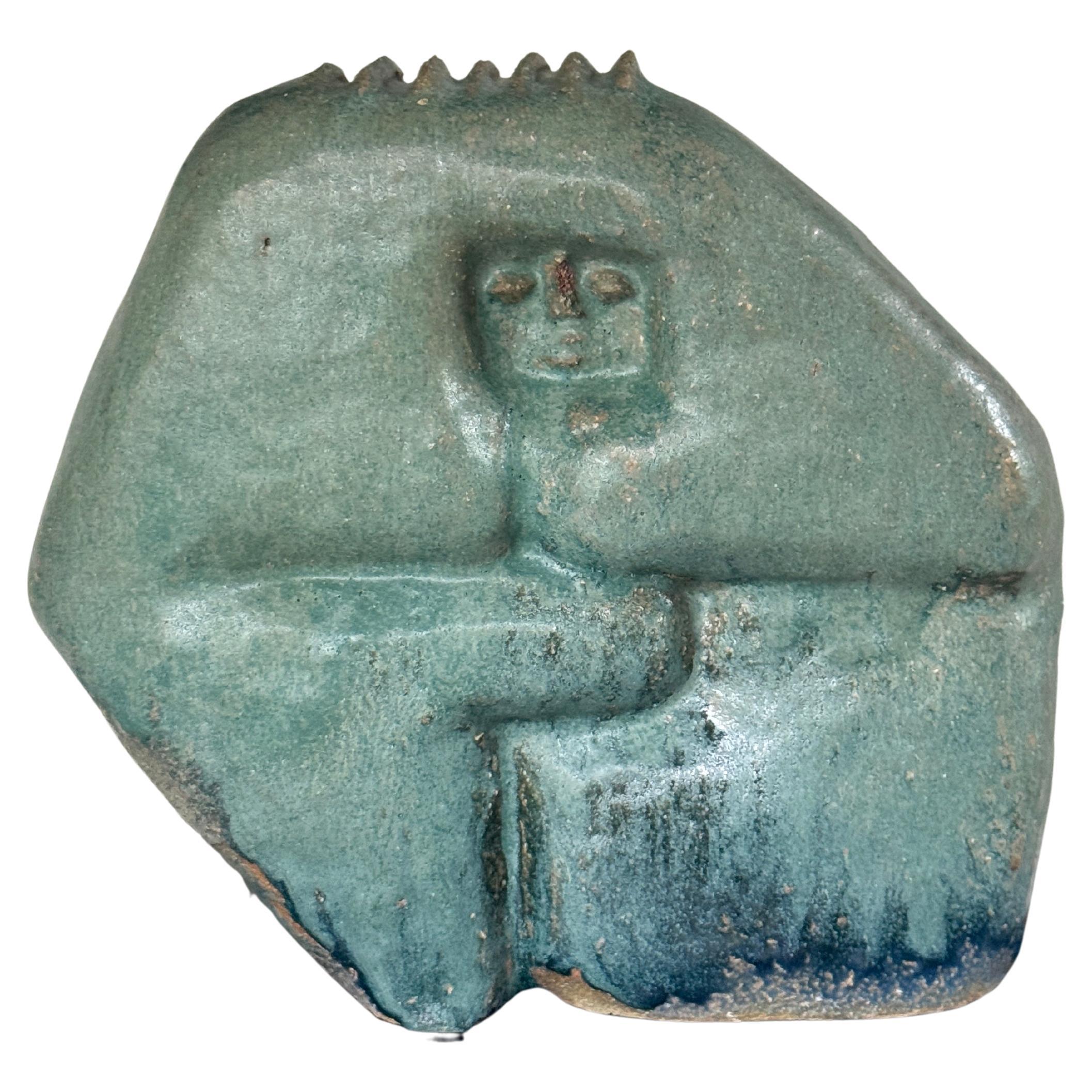 Mid 20th Century Signed French Ceramic by Andrée and Michel Hirlet