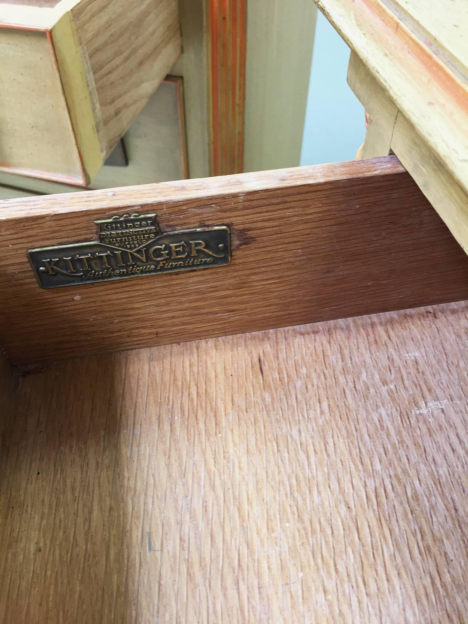 Mid-20th Century Signed Kittinger Chests of Drawers, a Pair 3