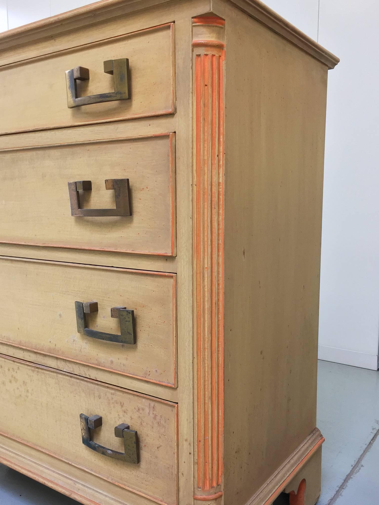 Mid-20th Century Signed Kittinger Chests of Drawers, a Pair 5