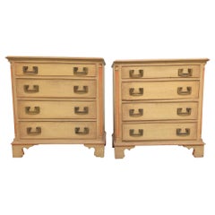 Mid-20th Century Signed Kittinger Chests of Drawers, a Pair