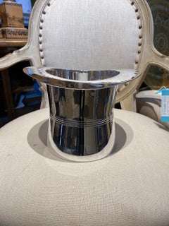 Mid-20th Century Silver Top Hat Champagne Bucket or Wine Cooler