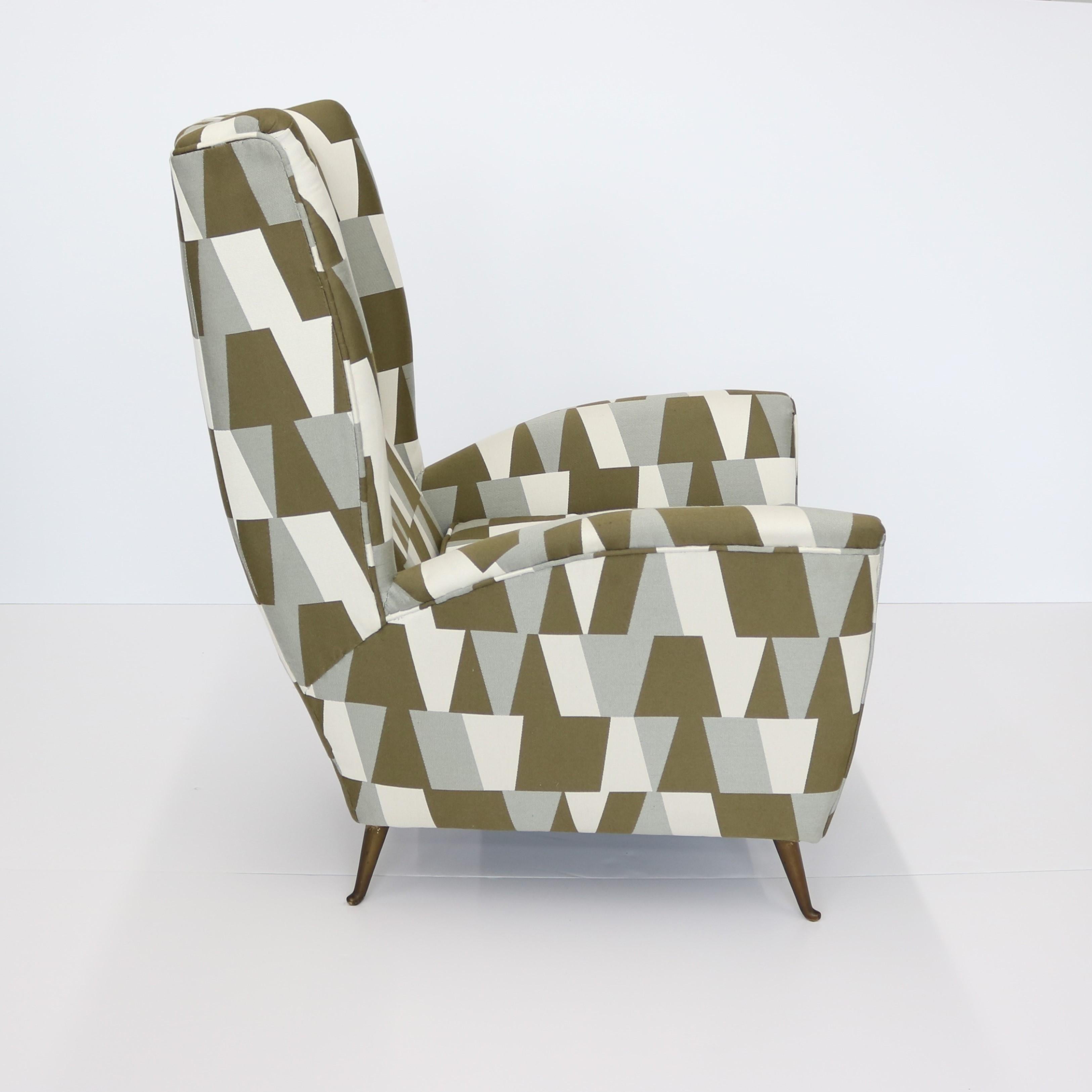 Chaise longue moderniste italienne du milieu du 20e siècle Bon état - En vente à New York, NY