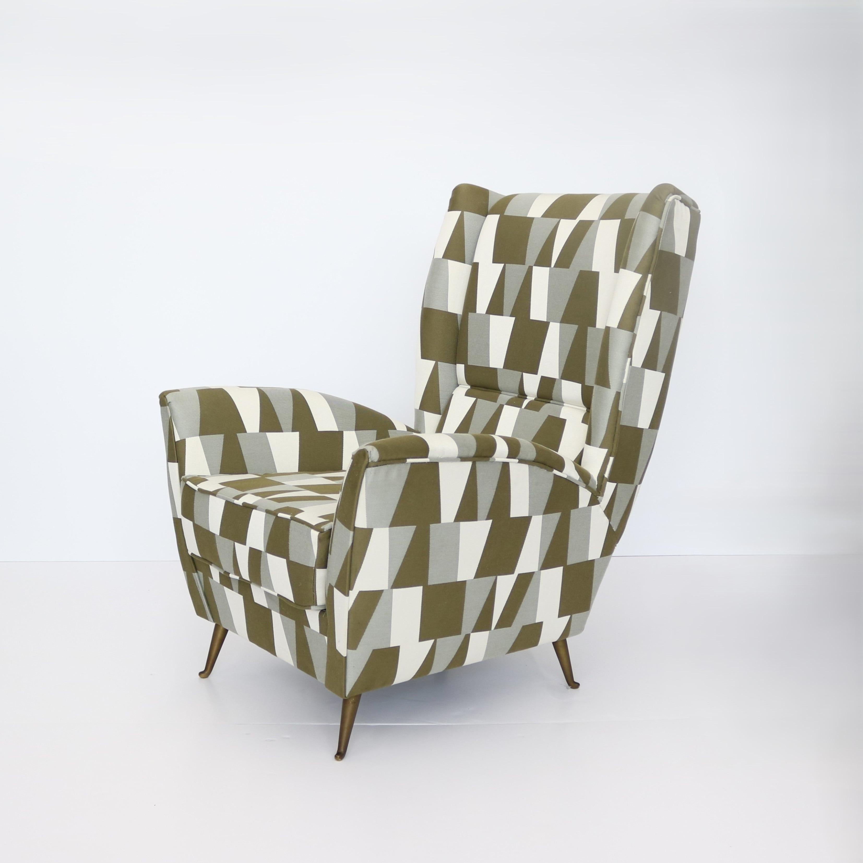 20ième siècle Chaise longue moderniste italienne du milieu du 20e siècle en vente