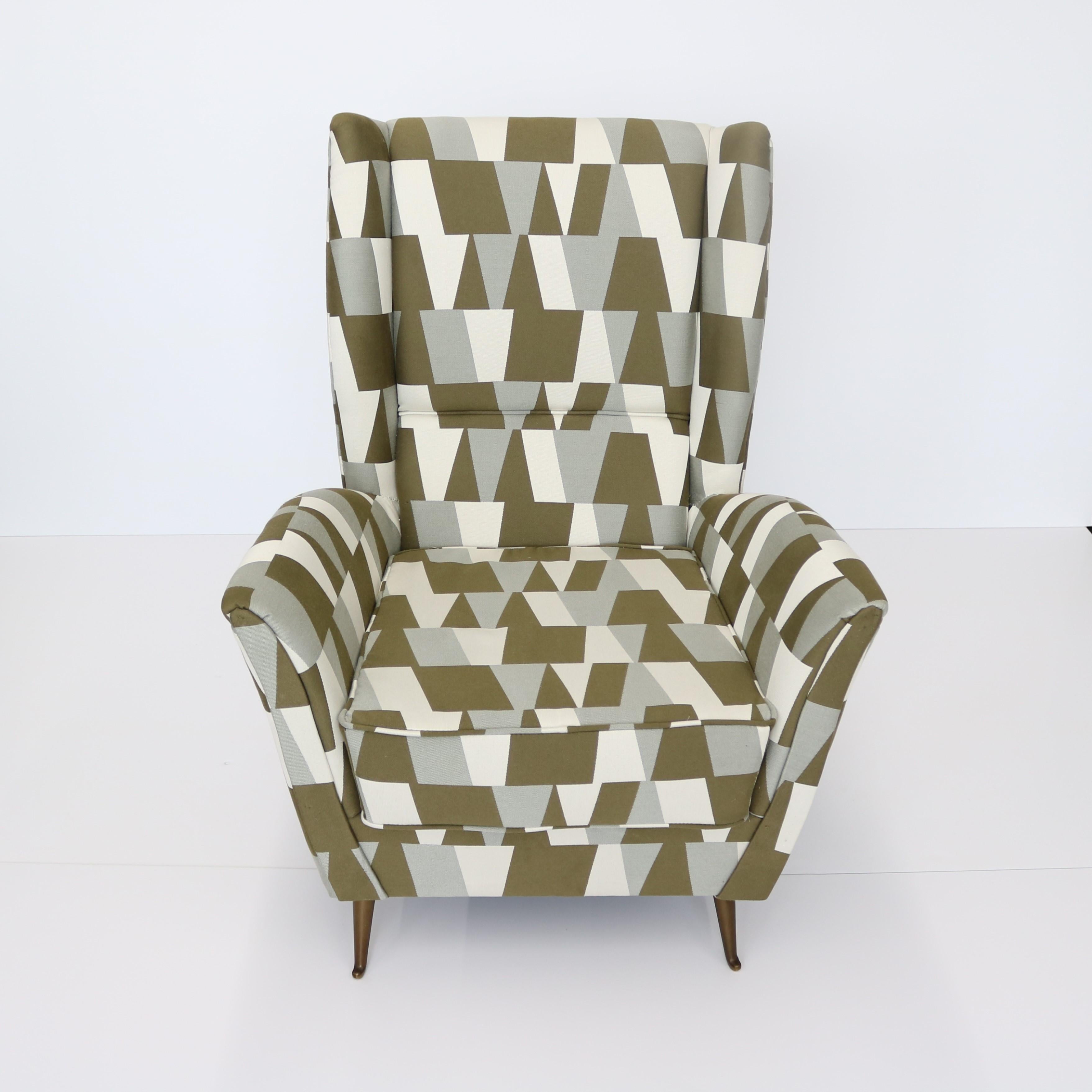 Chaise longue moderniste italienne du milieu du 20e siècle en vente 1