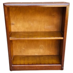 Mid 20th Century Solid Mahogany Encyclopedia Bookcase, Circa 1960s