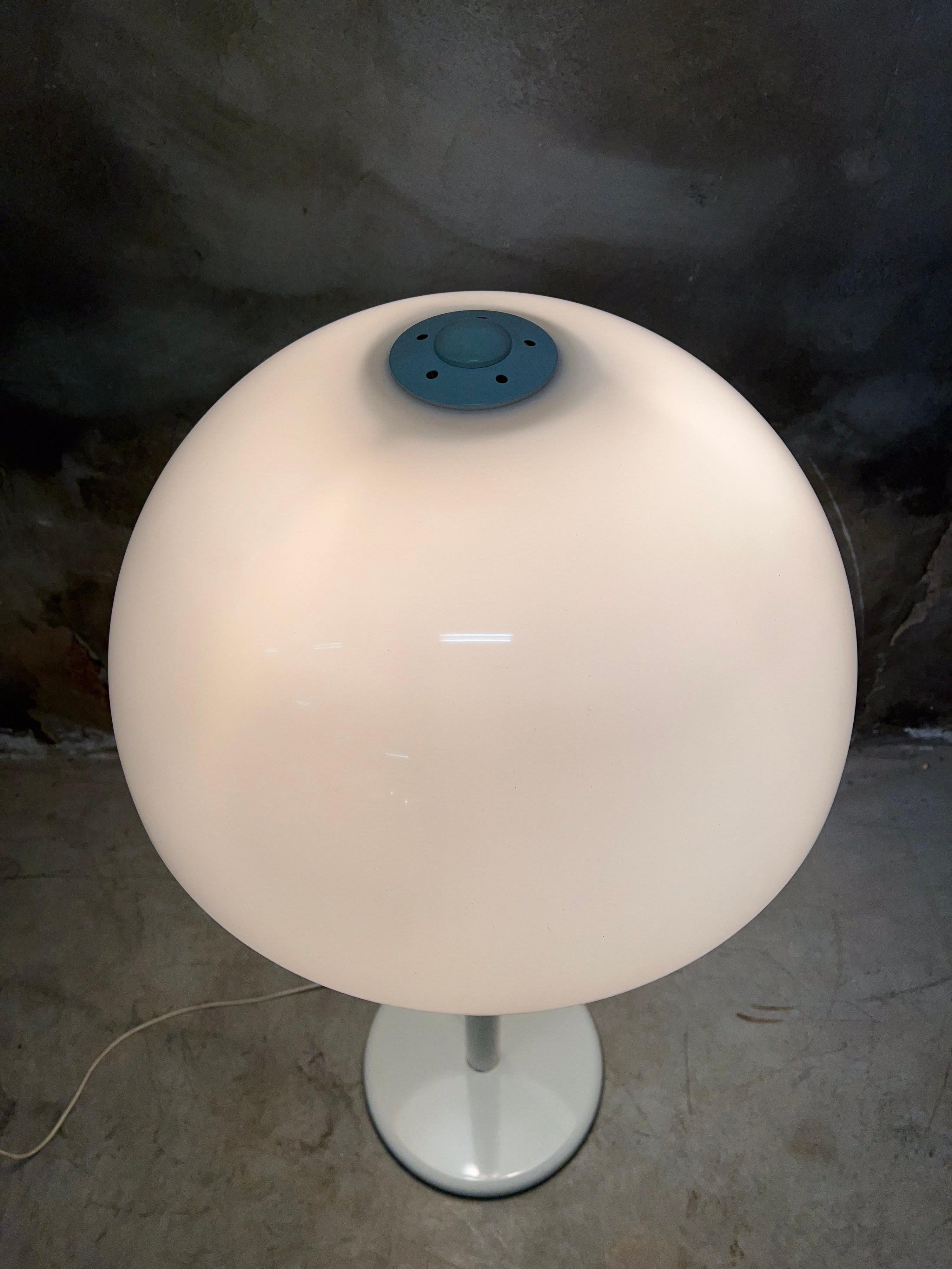 Metal Mid-20th Century Space Age Mushroom Lamp