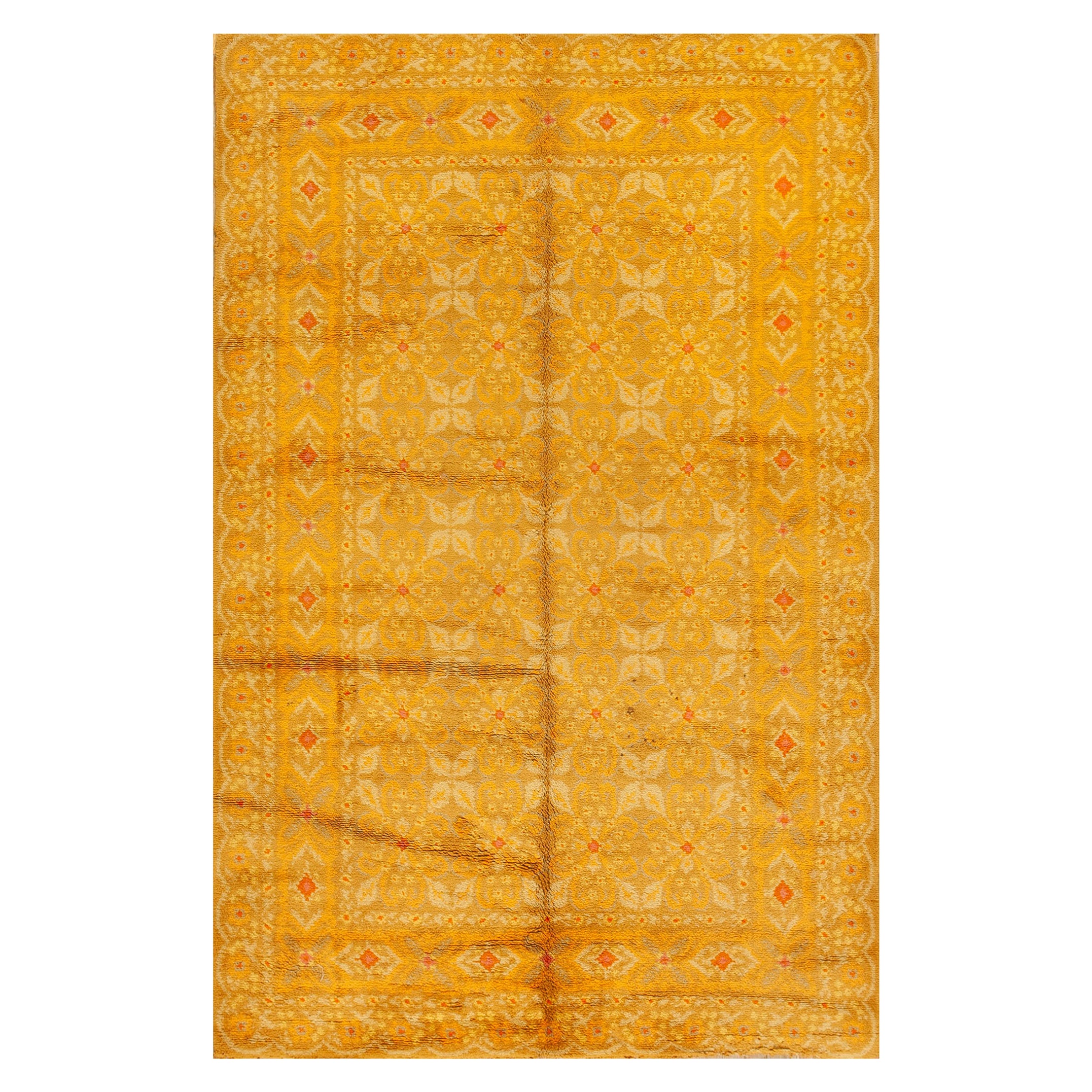 Tapis espagnol du milieu du 20ème siècle ( 5'7'' x 8'7'' - 170 x 262 )