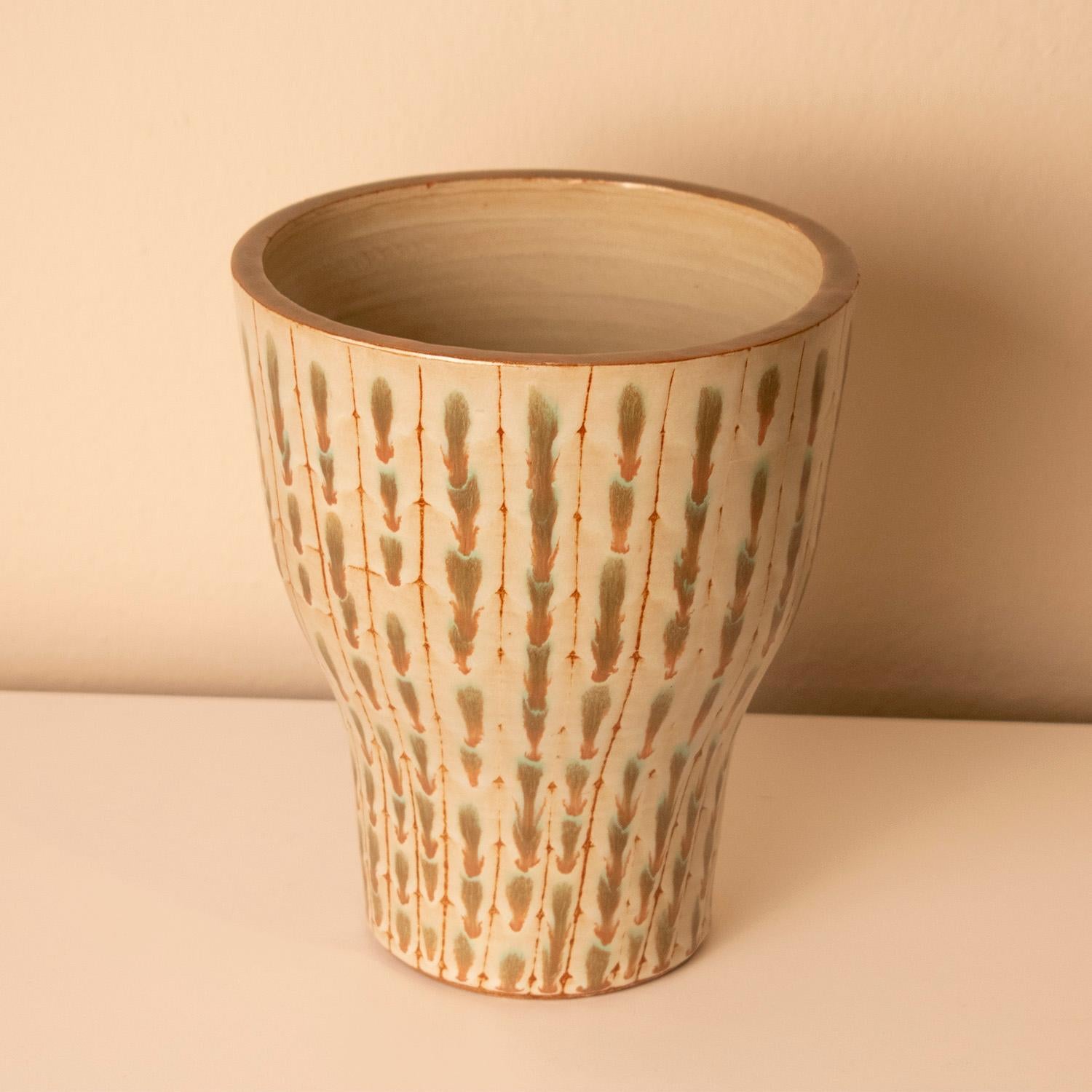 Mid-Century Modern Espagne du milieu du 20e siècle  Jardinière en céramique de Jordi Aiguade. en vente