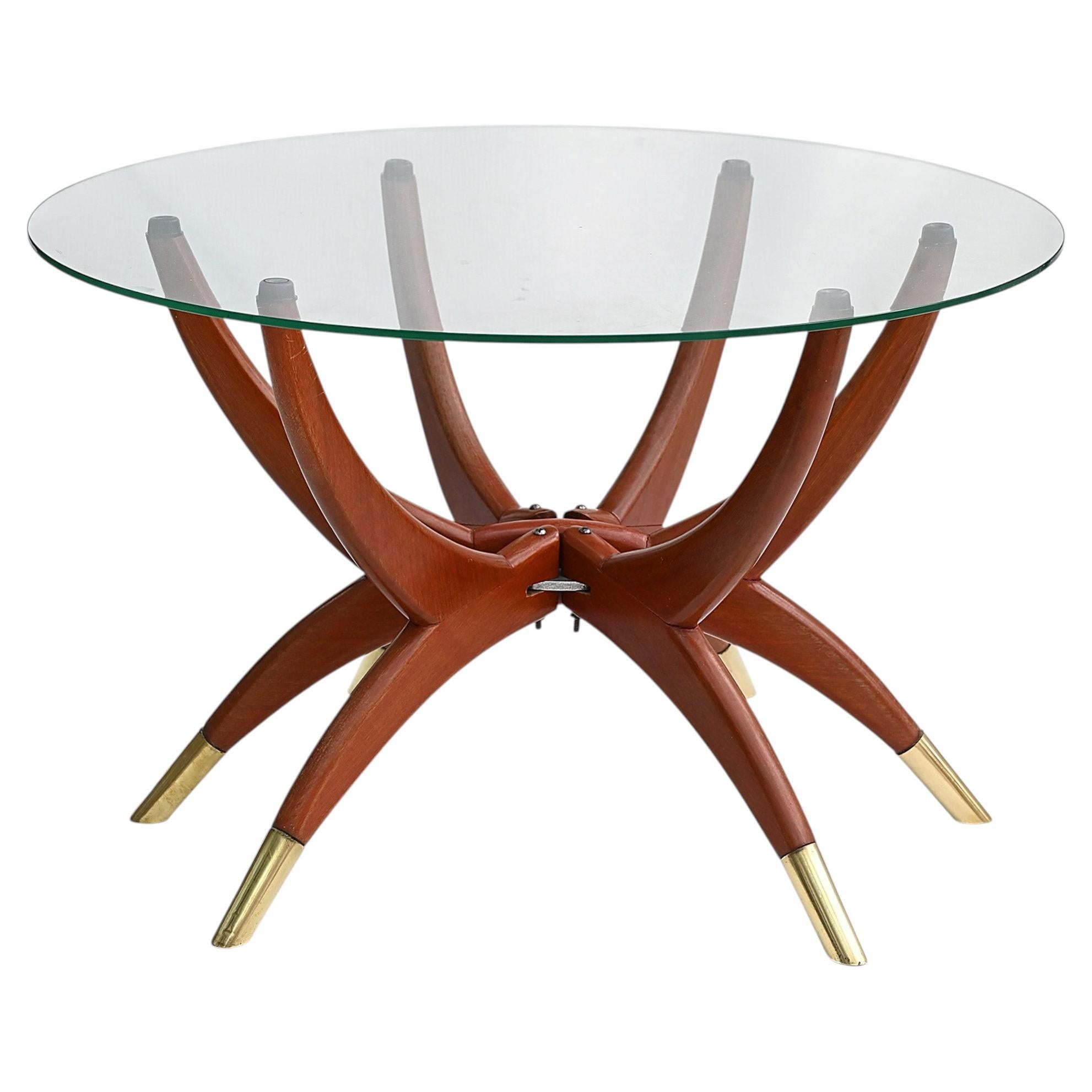 Mid-20th Century Spider Folding Coffee Table