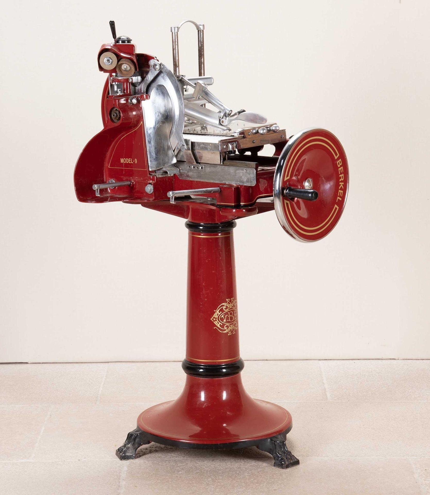 Dutch Mid-20th Century Steel 'Berkel' Meat Slicer For Sale