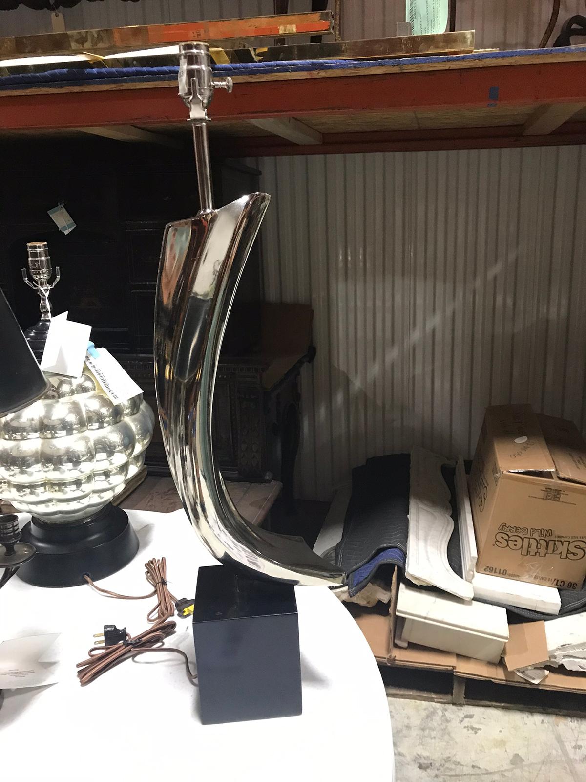 Mid-Century Modern Mid-20th Century Steel Lamp by Laurel Lamp Co.