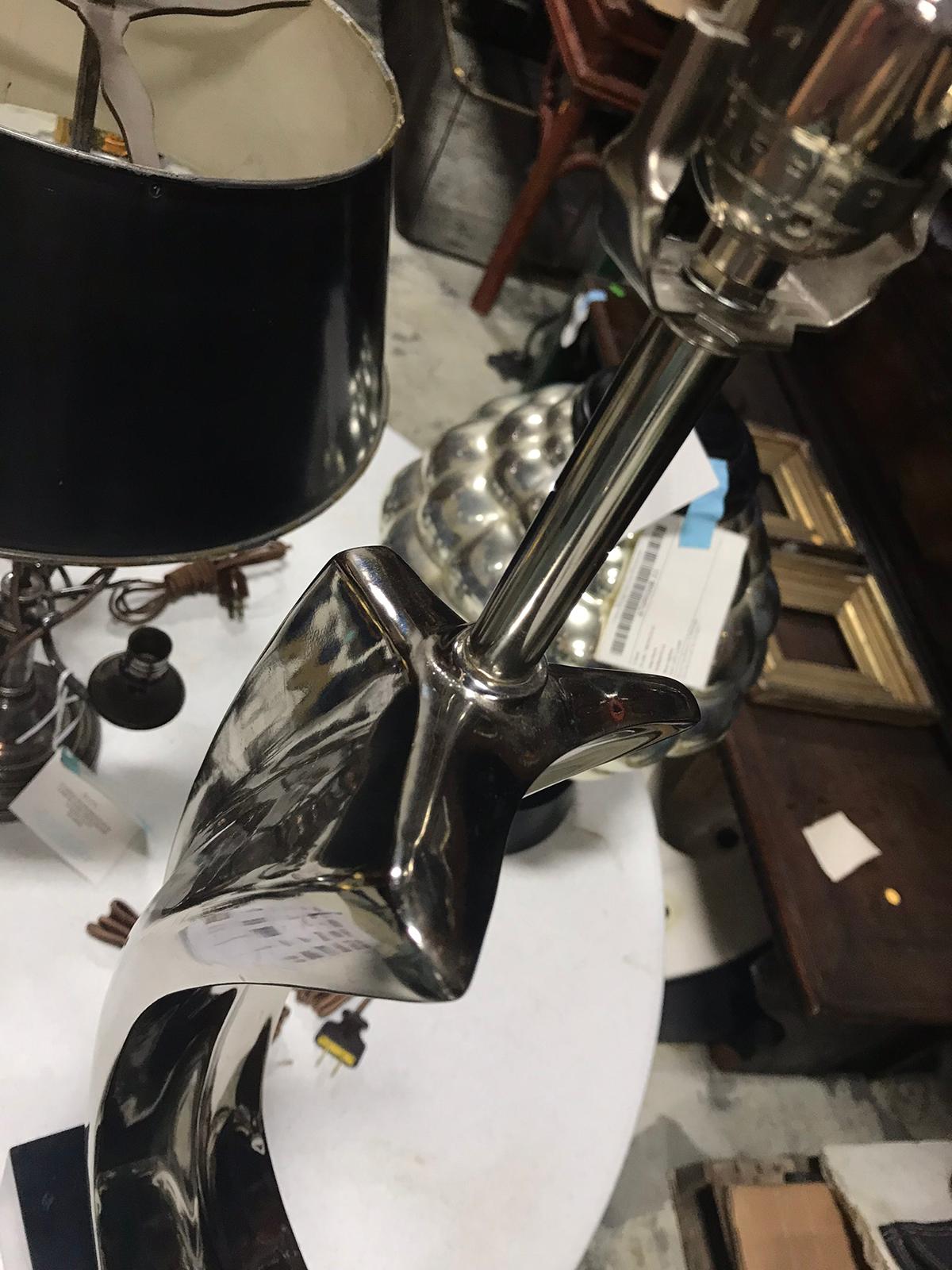 Mid-20th Century Steel Lamp by Laurel Lamp Co. In Good Condition In Atlanta, GA