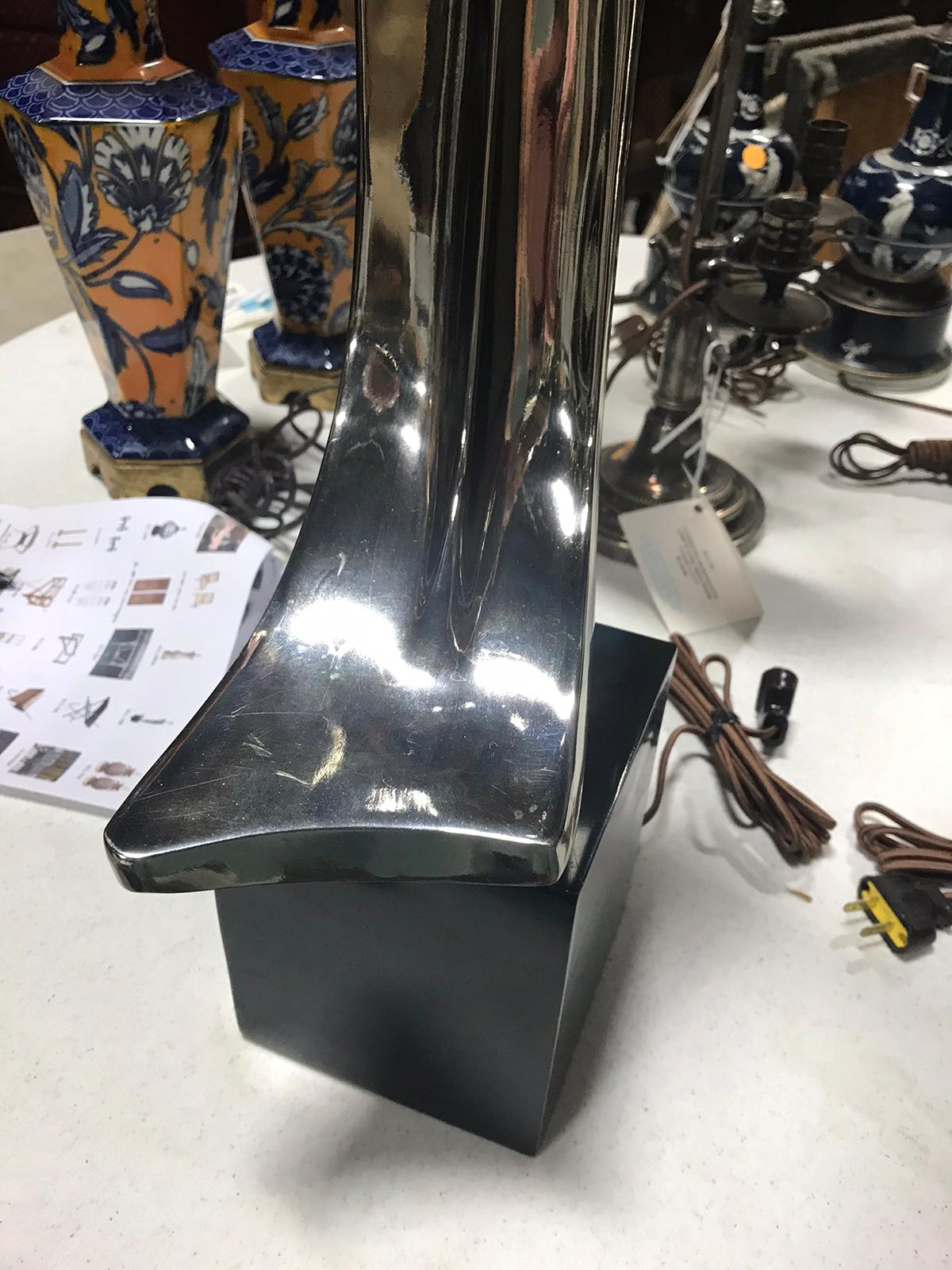 Mid-20th Century Steel Lamp by Laurel Lamp Co. 2
