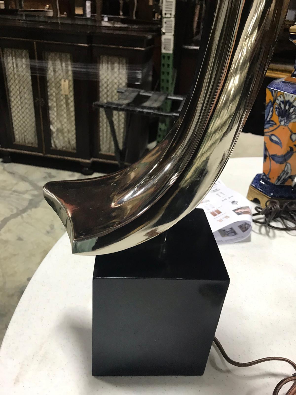Mid-20th Century Steel Lamp by Laurel Lamp Co. 3