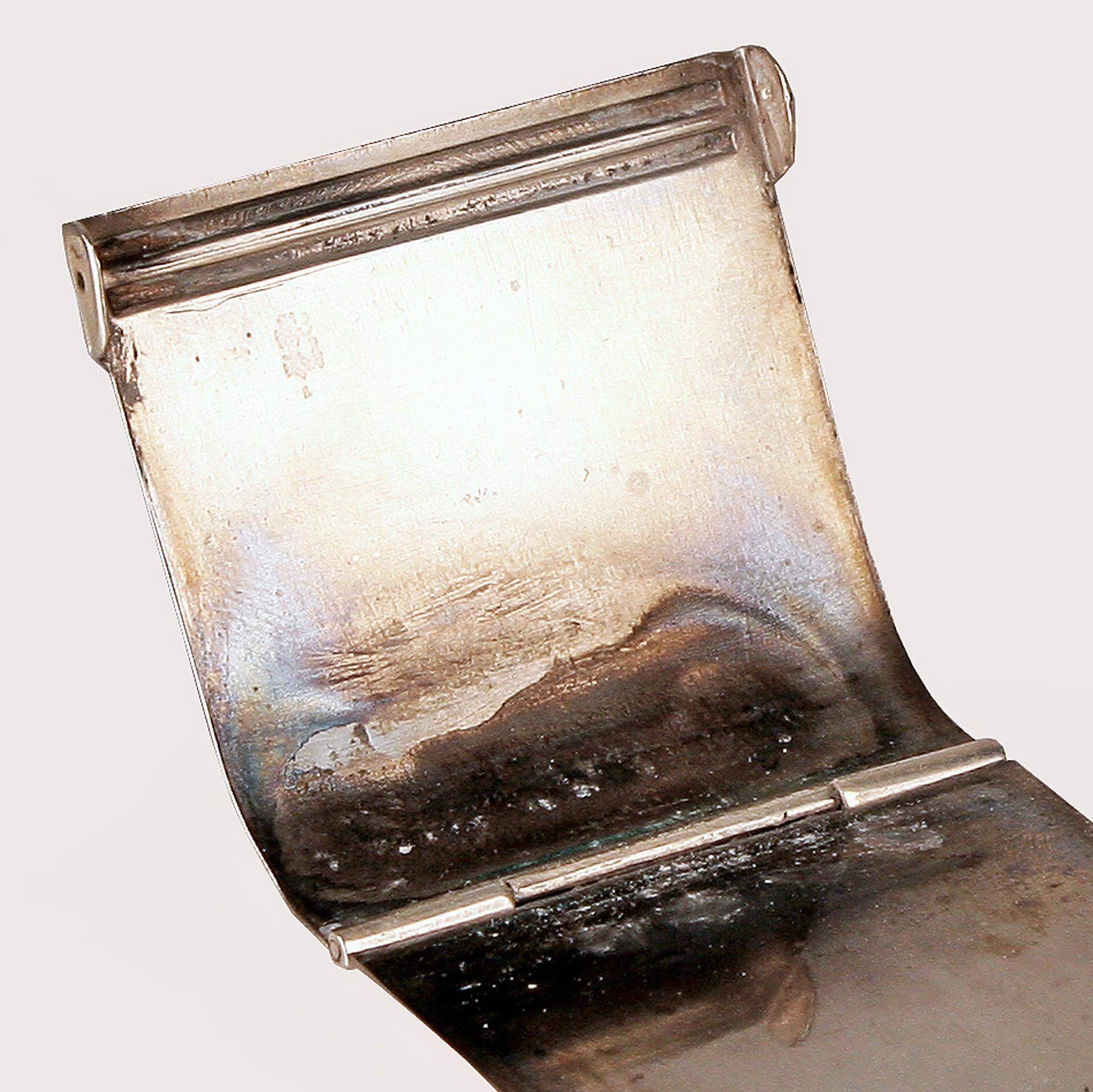 Mid-20th Century Sterling Silver Matchbook Cover/Match Holder by Tiffany & Co. For Sale 2