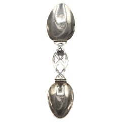 Mid-20th Century Sterling Silver Medicine Spoon Set