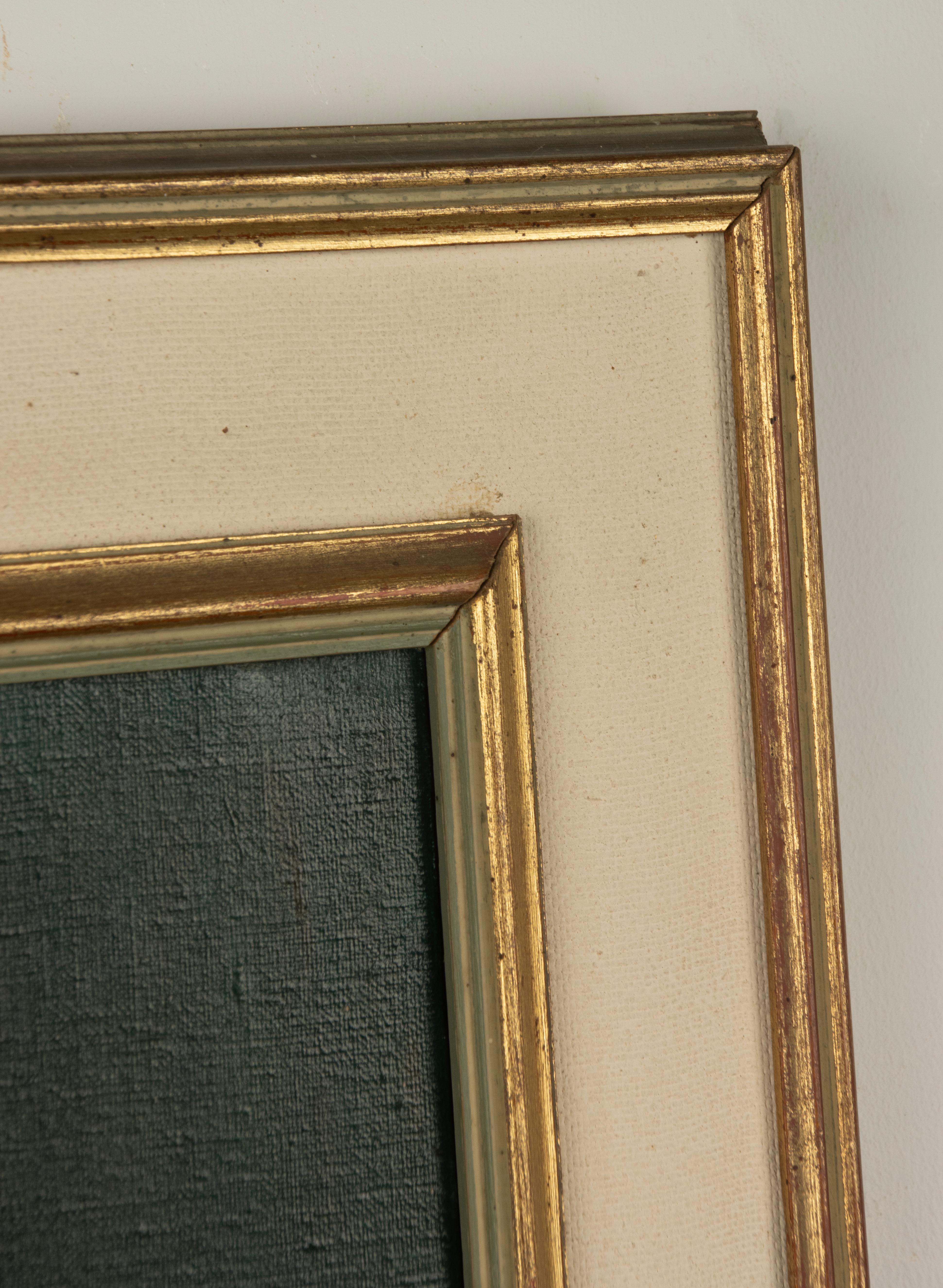 Mid-20th Century Still Life Painting - Bertha Lombet - Oil on Canvas For Sale 9