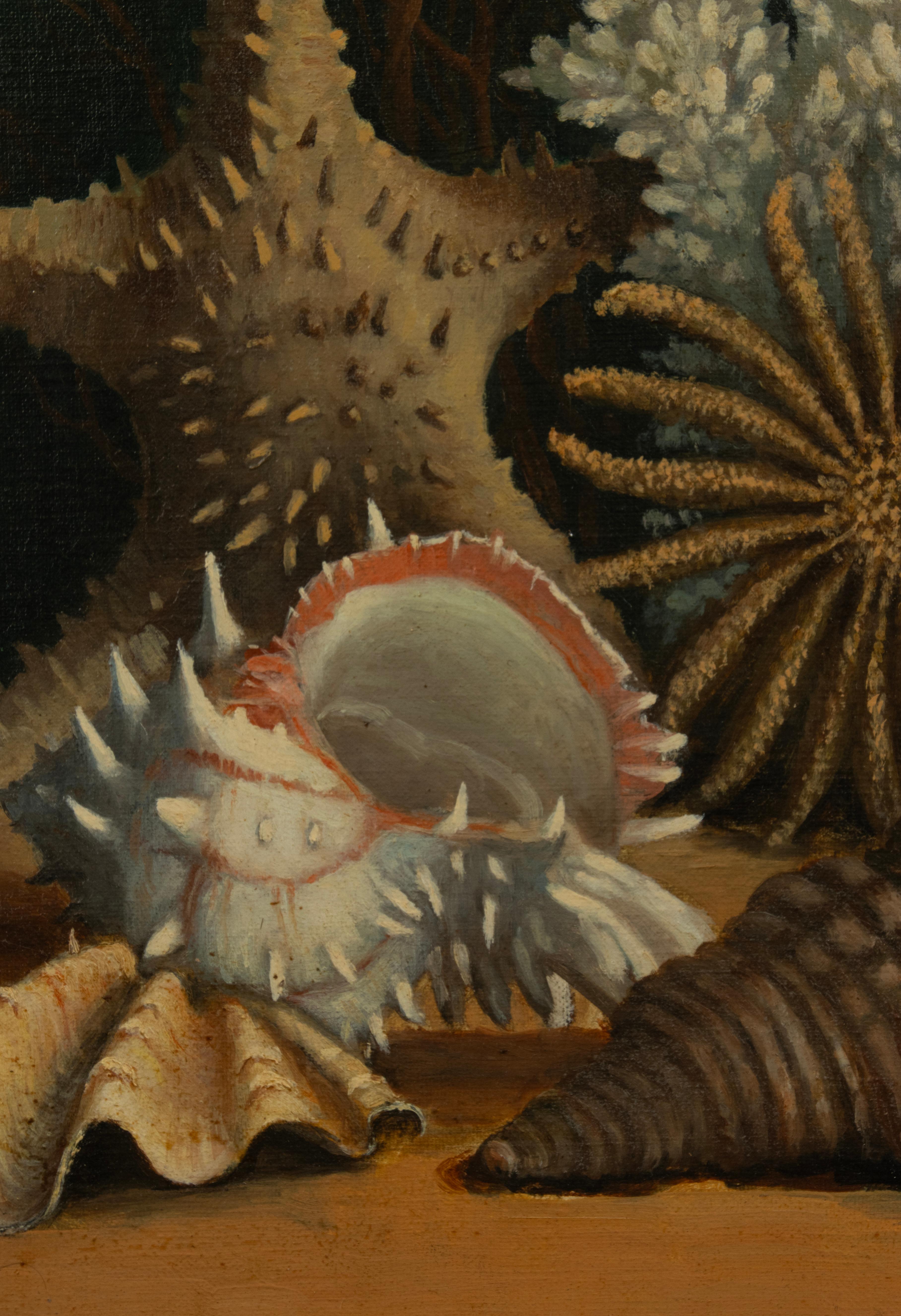 Mid-20th Century Still Life Painting - Bertha Lombet - Oil on Canvas For Sale 1