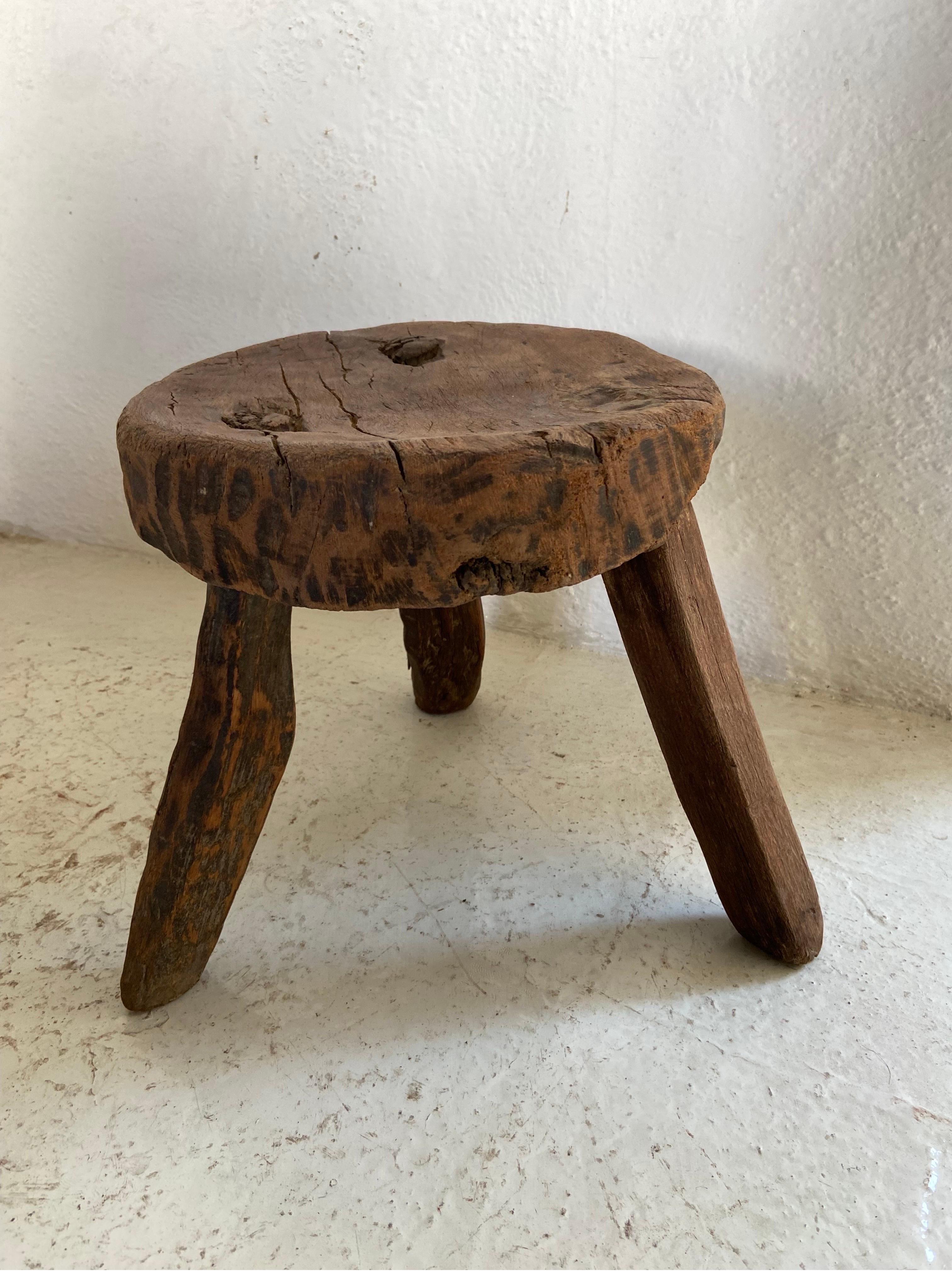 Country Mid 20th Century Stool From Mexico For Sale