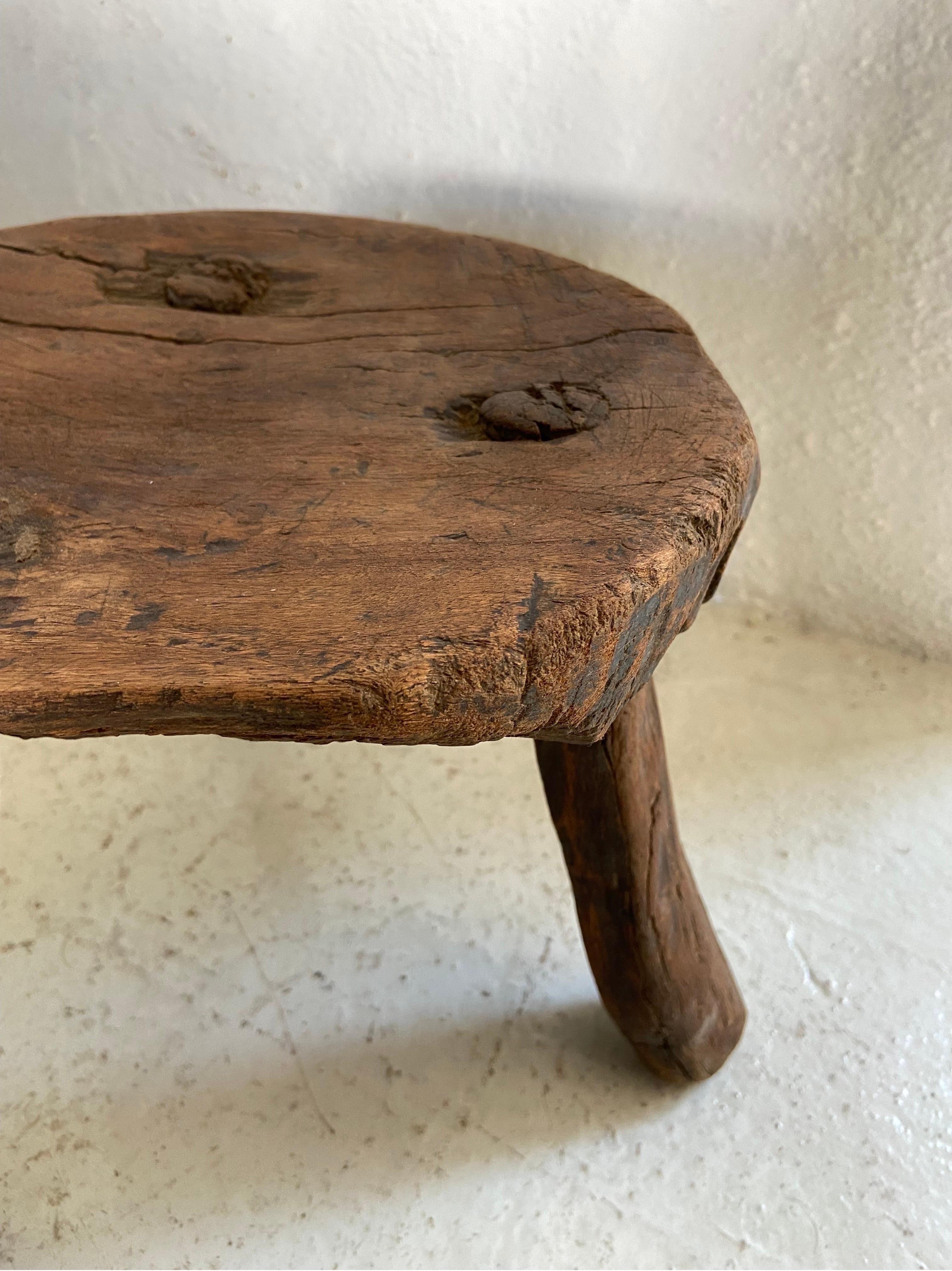 Mid 20th Century Stool From Mexico For Sale 1