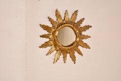 Mid-20th Century Sunburst Mirror from France