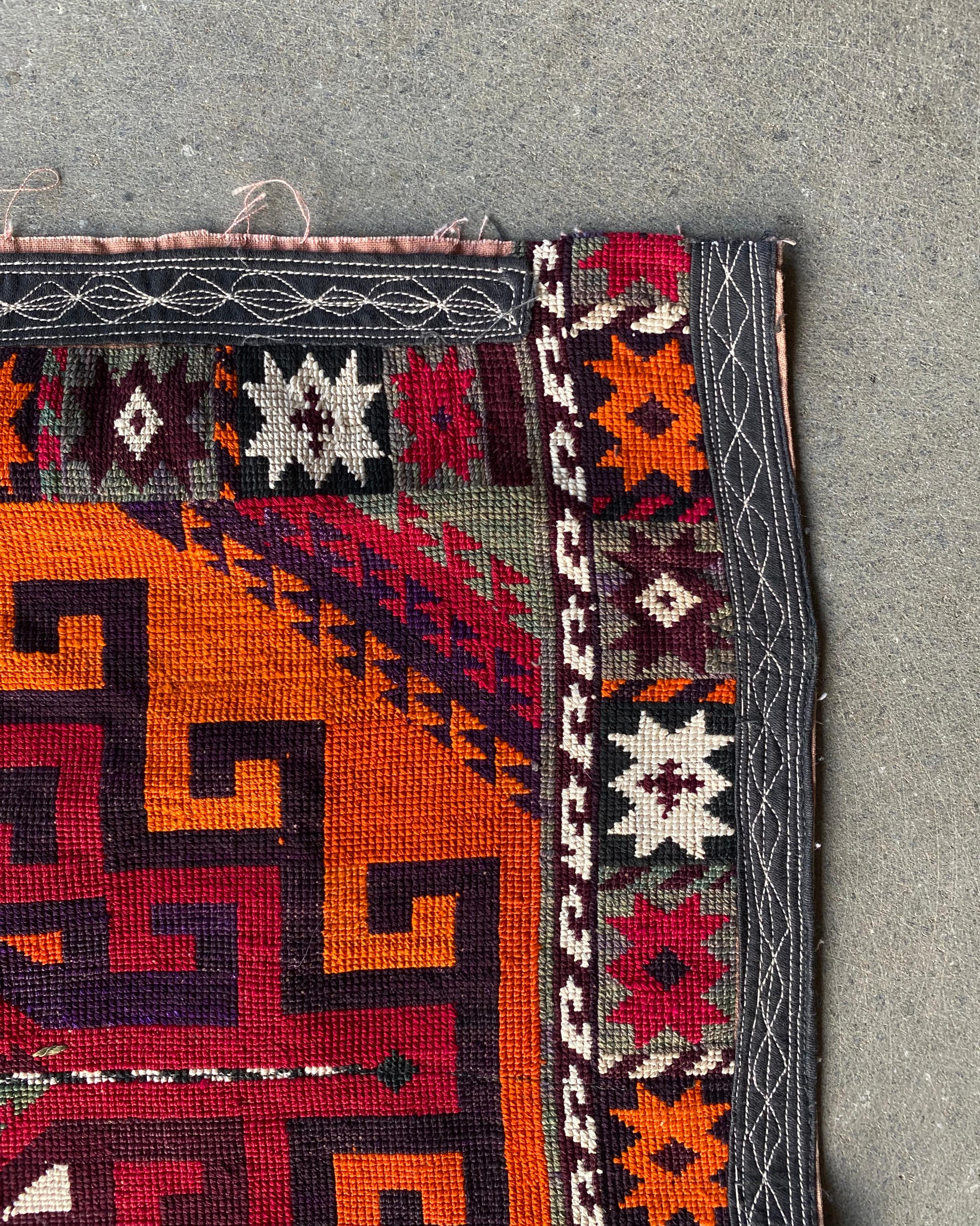 Central Asian Embroidered Textile, “Suzani”, Mid 20th Century For Sale 2