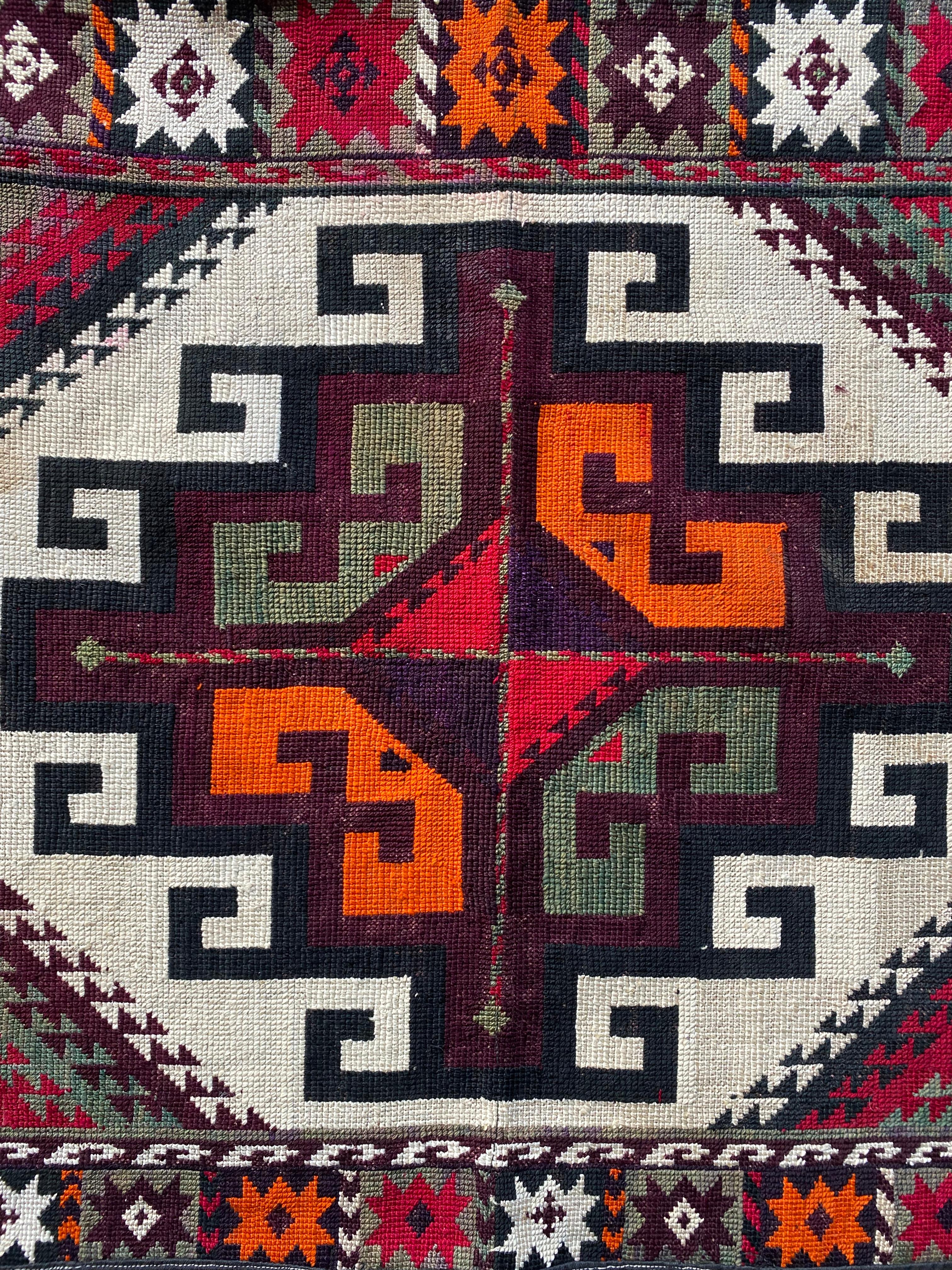 Central Asian Embroidered Textile, “Suzani”, Mid 20th Century  For Sale 3