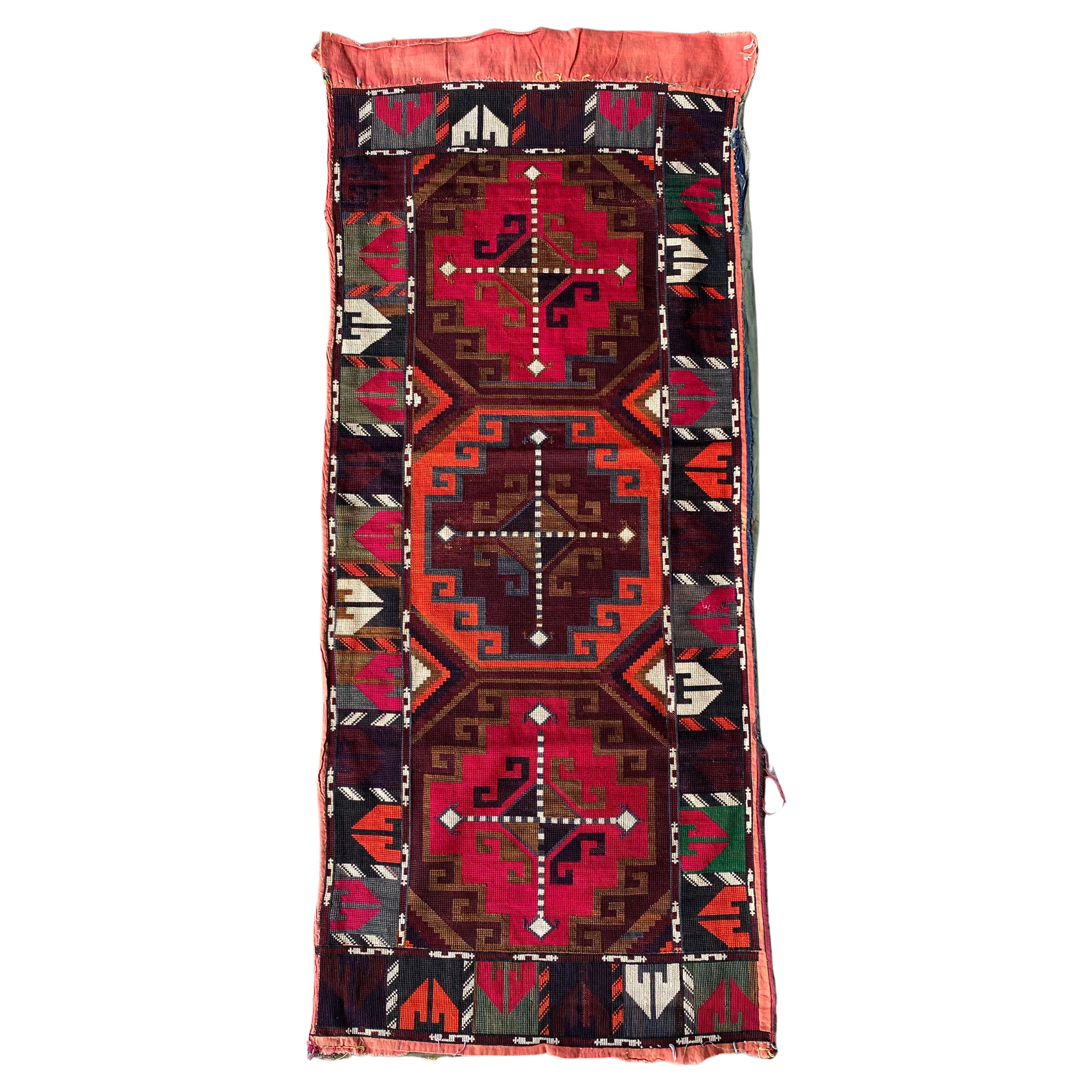 Central Asian Embroidered Textile, “Suzani”, Mid 20th Century For Sale