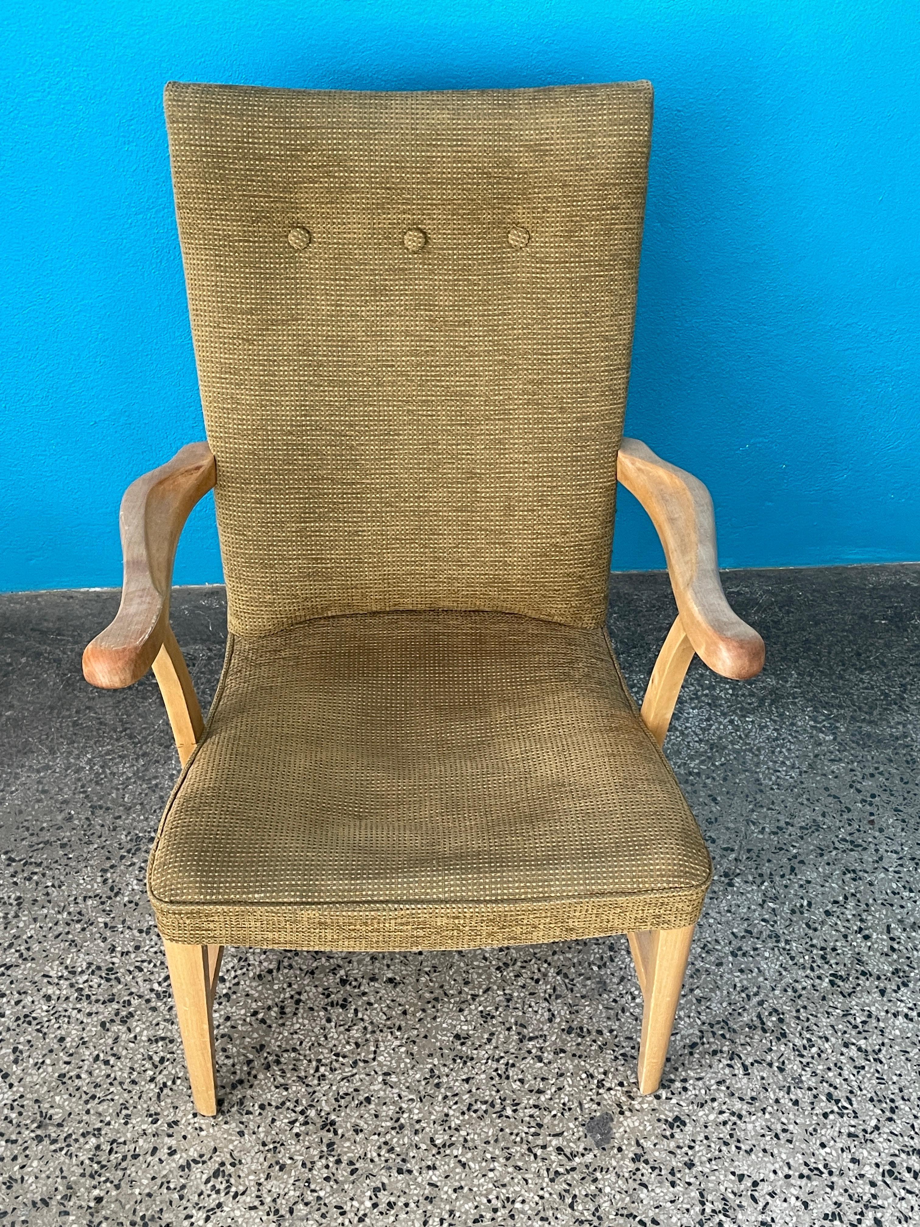 Mid-20th-Century Scandinavian Armchair In Fair Condition In Turku, FI