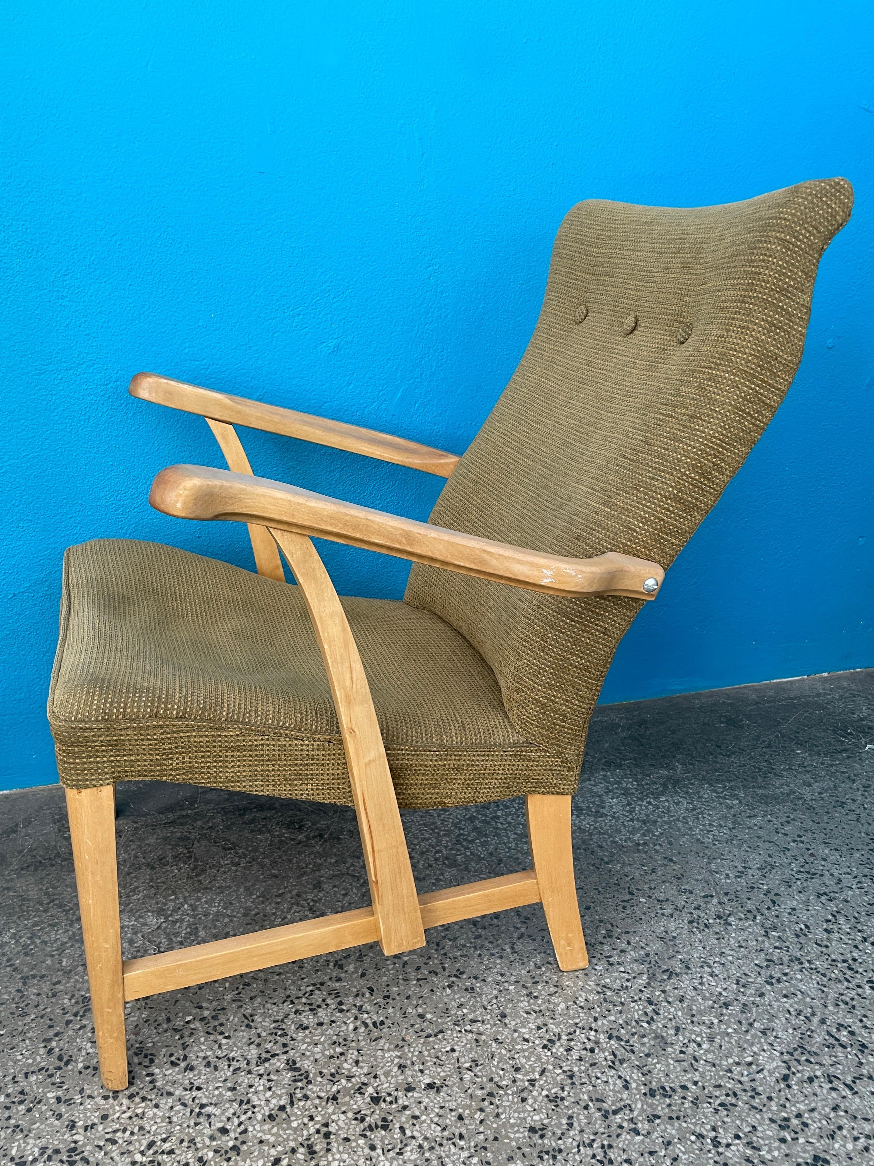 Mid-20th-Century Scandinavian Armchair 1