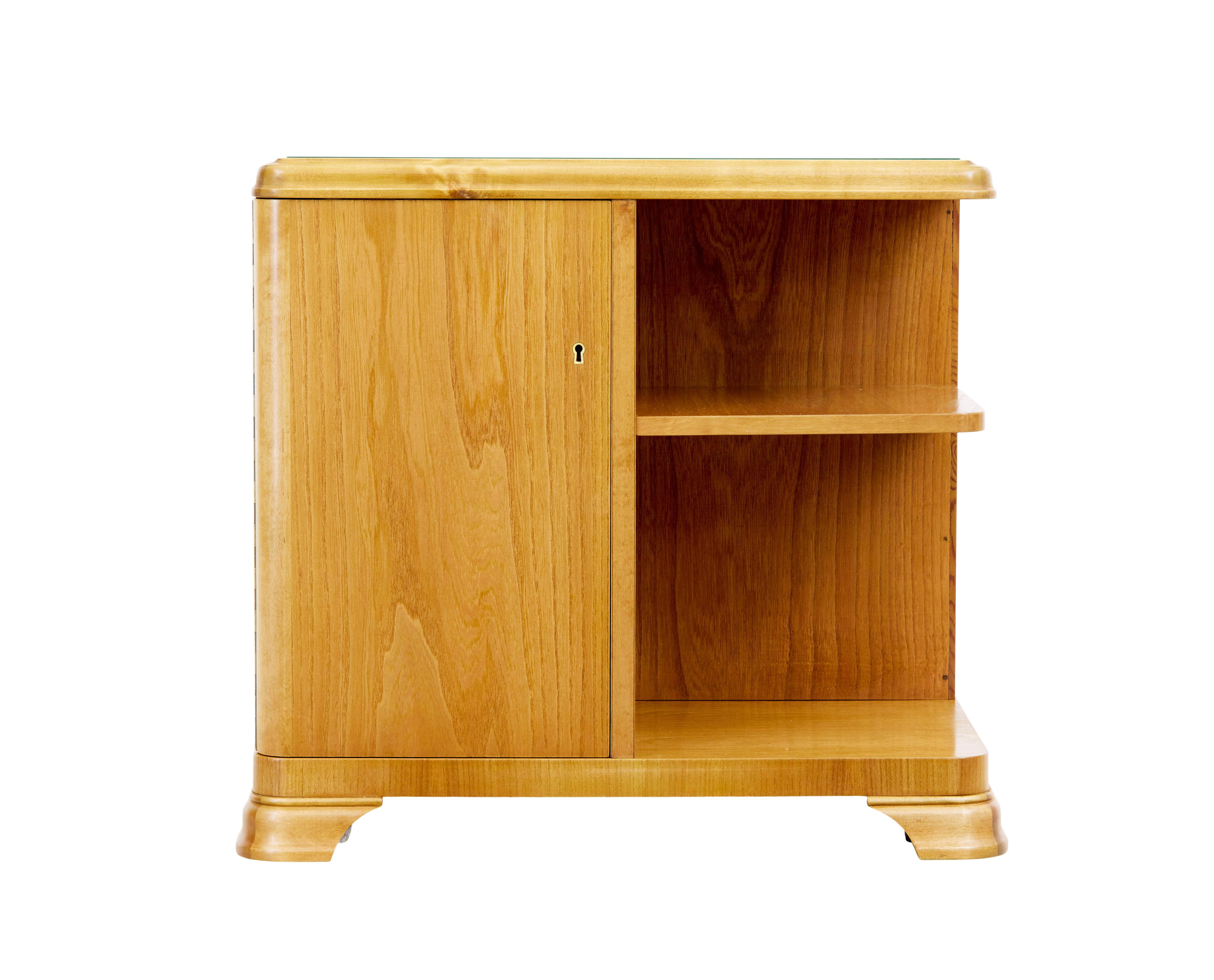 20th Century Mid 20th century Swedish elm coffee table For Sale