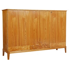 Mid 20th century Swedish elm sideboard