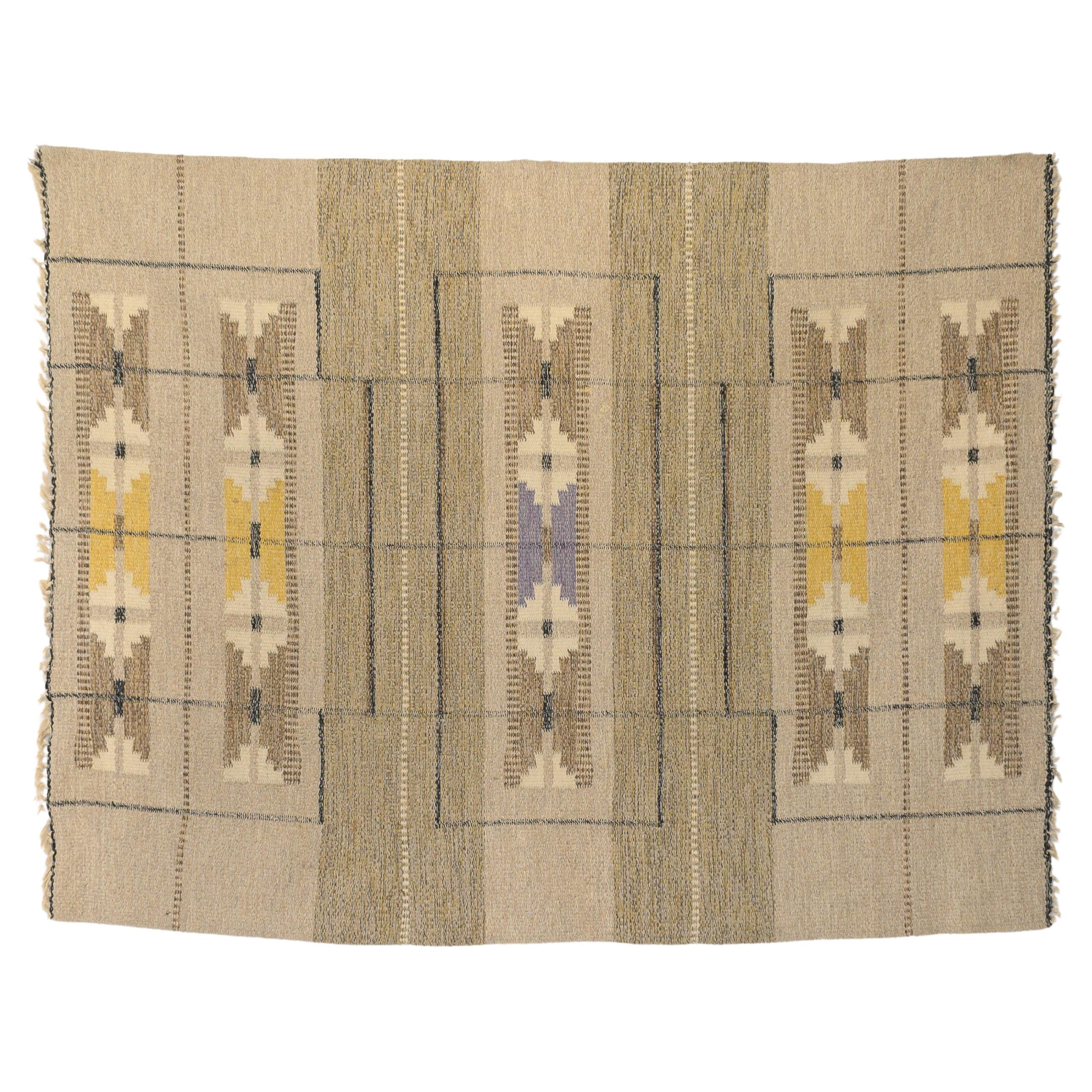 Kilim sueco de mediados del siglo XX