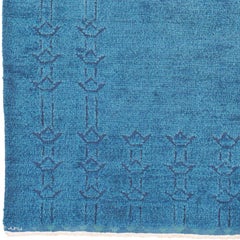 Mid-20th Century Swedish Pile Rug by Ingrid Hellman-Knafve