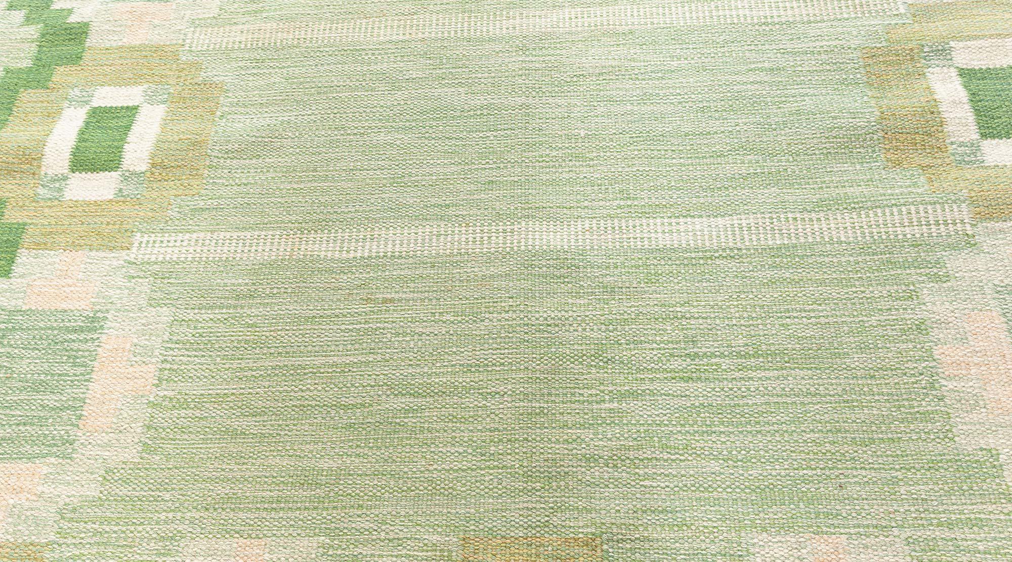Mid-20th Century Swedish Rolakan rug by Gitt Grannsjo-Carlsson (GG)
Size: 6'5