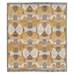 Tapis scandinave suédois du milieu du 20e siècle
