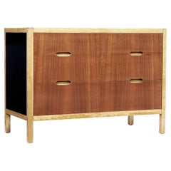 Mid-20th Century Swedish Teak and Birch Chest of Drawers