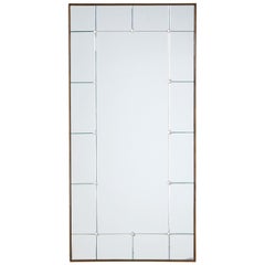 Mid-20th Century Swedish Wall Mirror by A.G.S