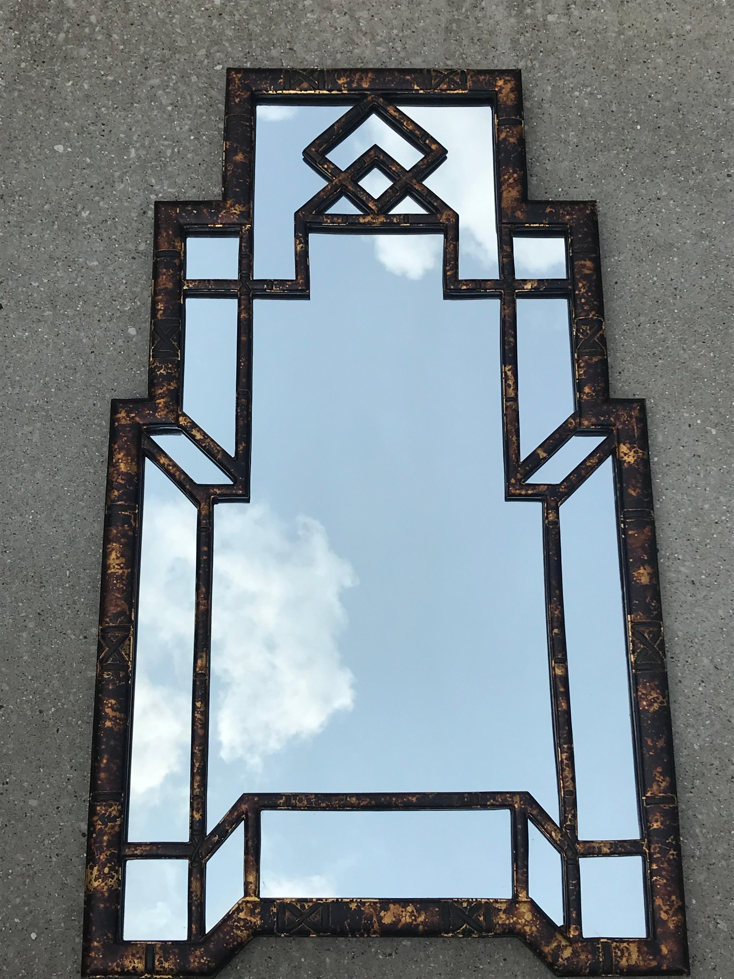 Chinoiserie Mid 20th Century Tall Carver’s Guild Mirror