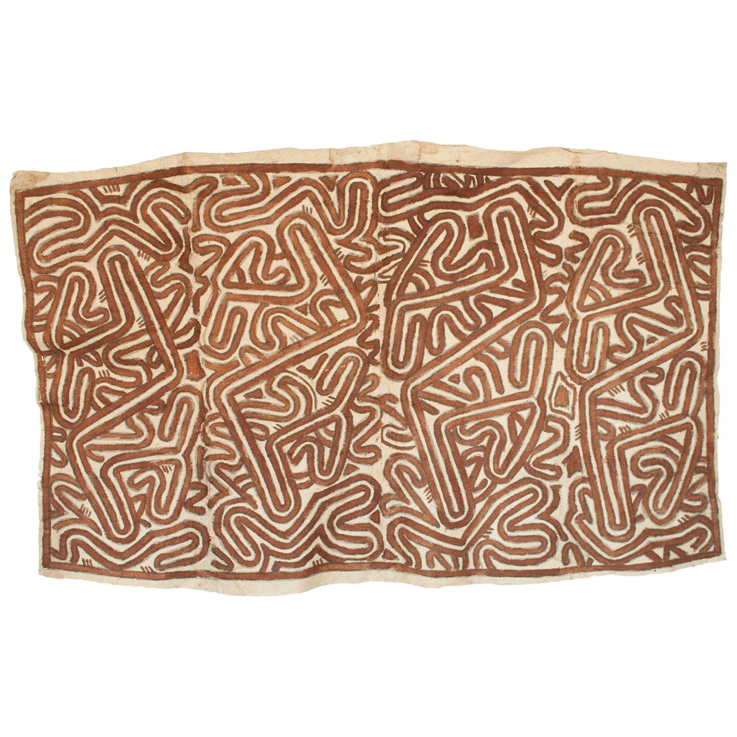 Mid-20th Century Tapa Cloth, Papua New Guinea