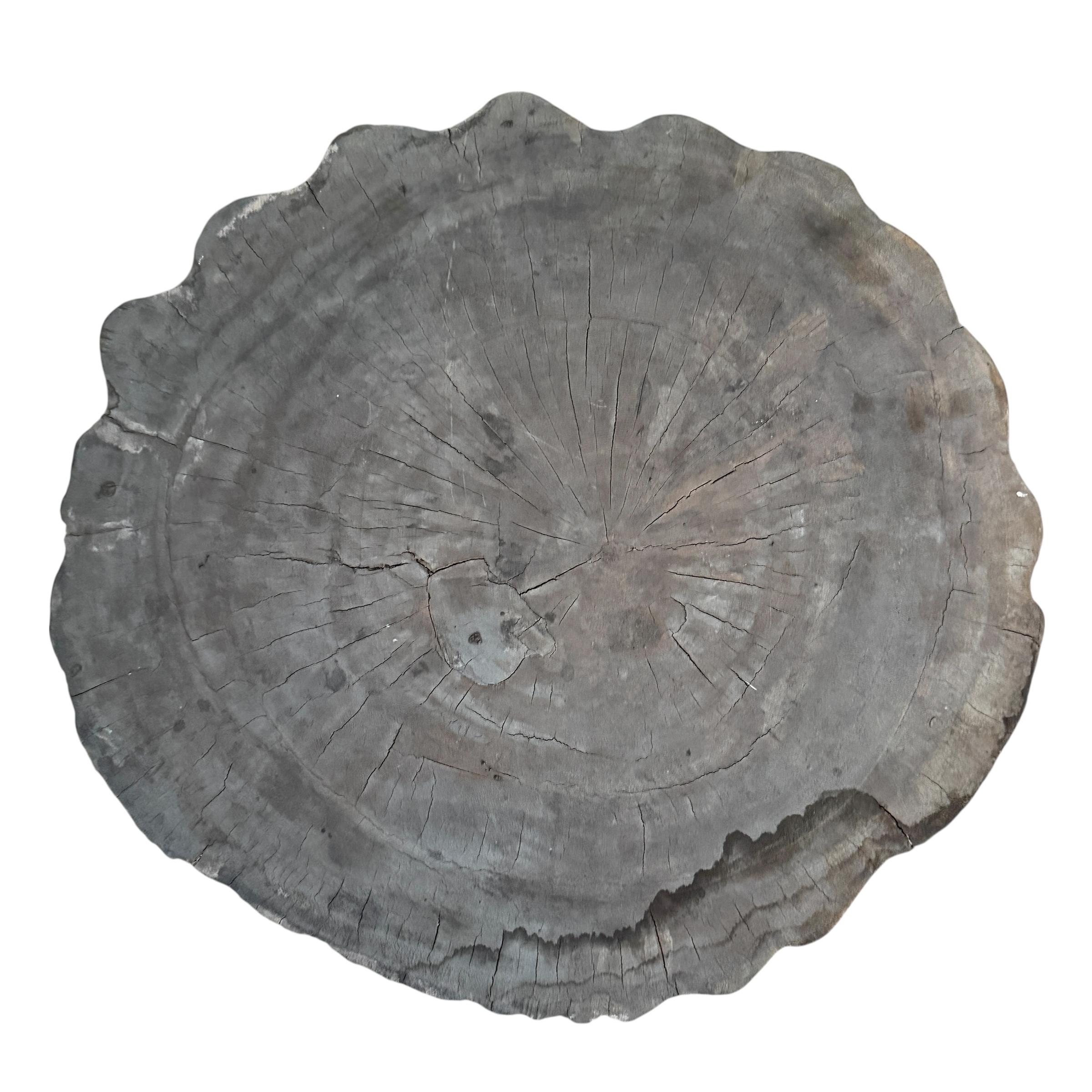 Mesa de jardín bivalva de teca de mediados del siglo XX Teca en venta