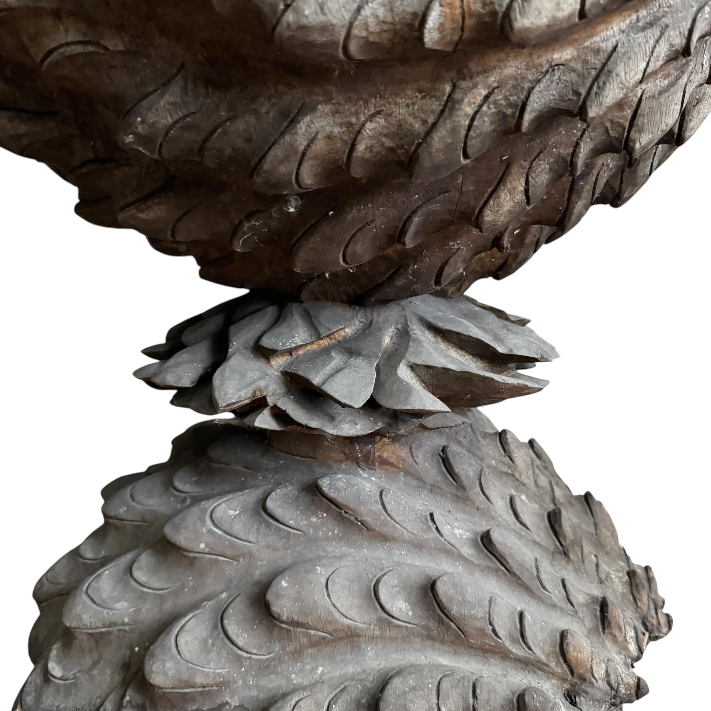 Mesa de jardín bivalva de teca de mediados del siglo XX en venta 2