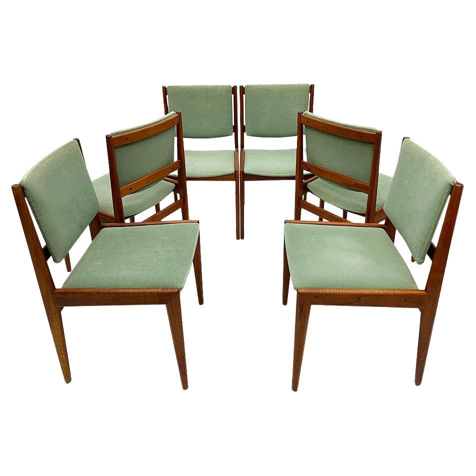Mid 20th Century Teak Dining Room Chairs For Sale