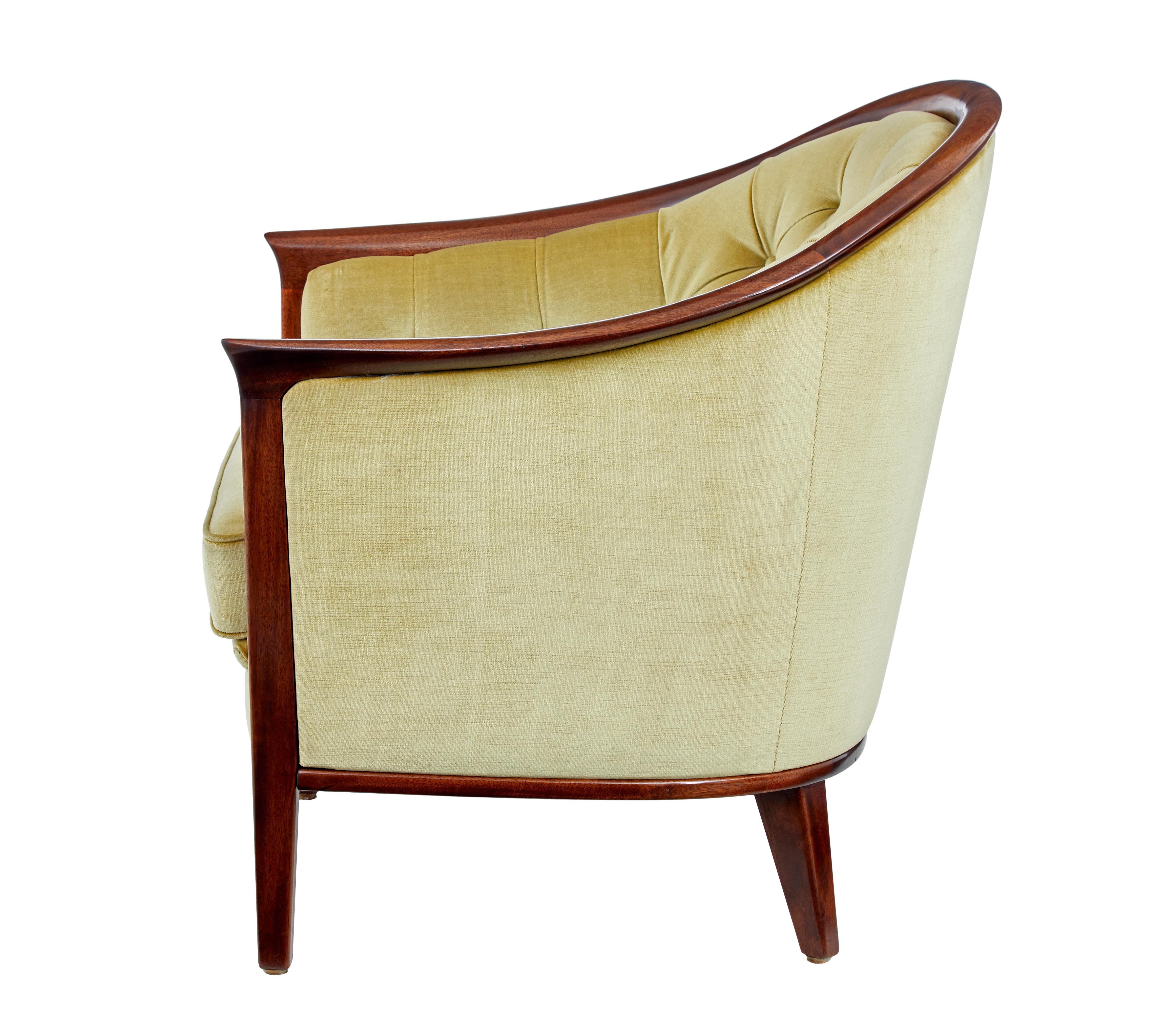 Mid-Century Modern Mid 20th century teak lounge chair by Andersson