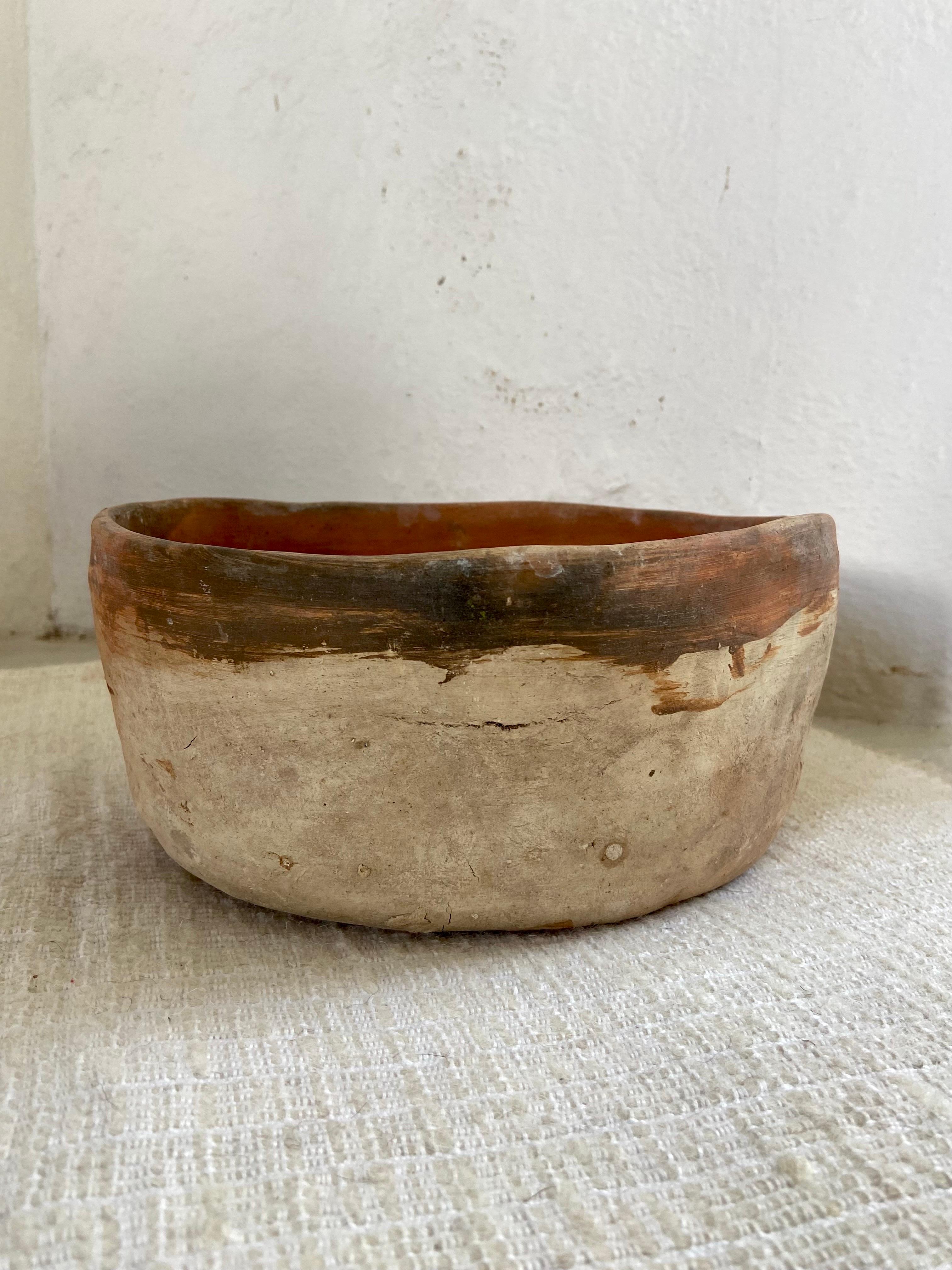 Mid-20th Century Terracotta Bowl from Mexico 1