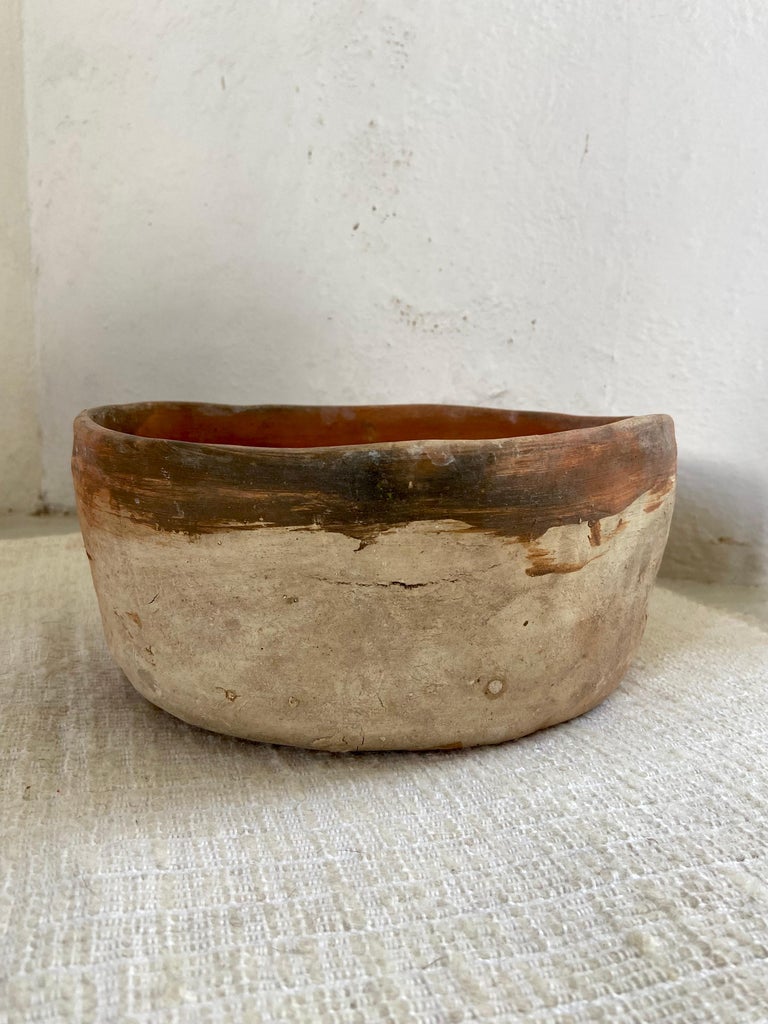 Mid-20th Century Terracotta Bowl from Mexico For Sale 4