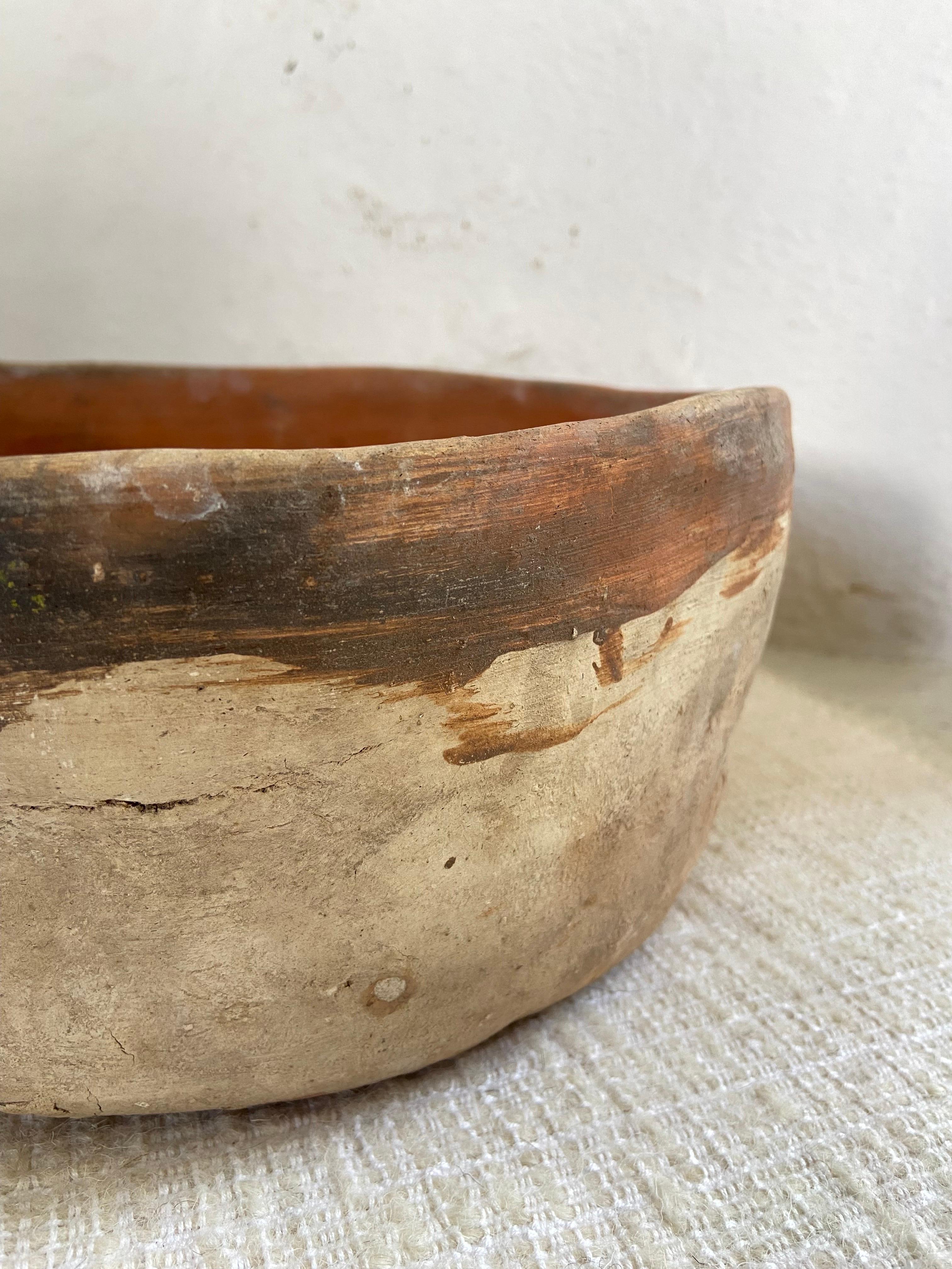 Mid-20th Century Terracotta Bowl from Mexico 3