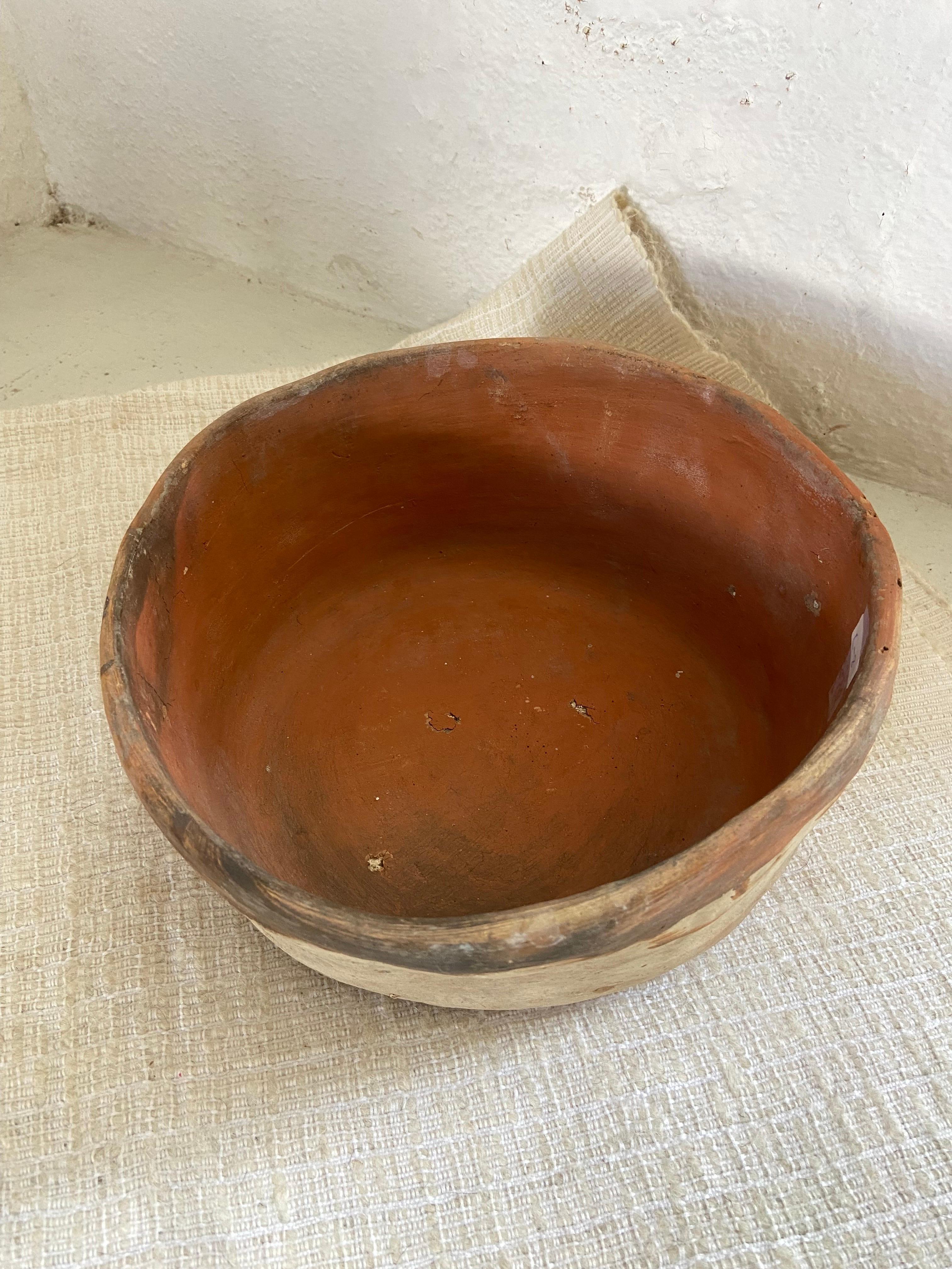 Mid-20th Century Terracotta Bowl from Mexico 4