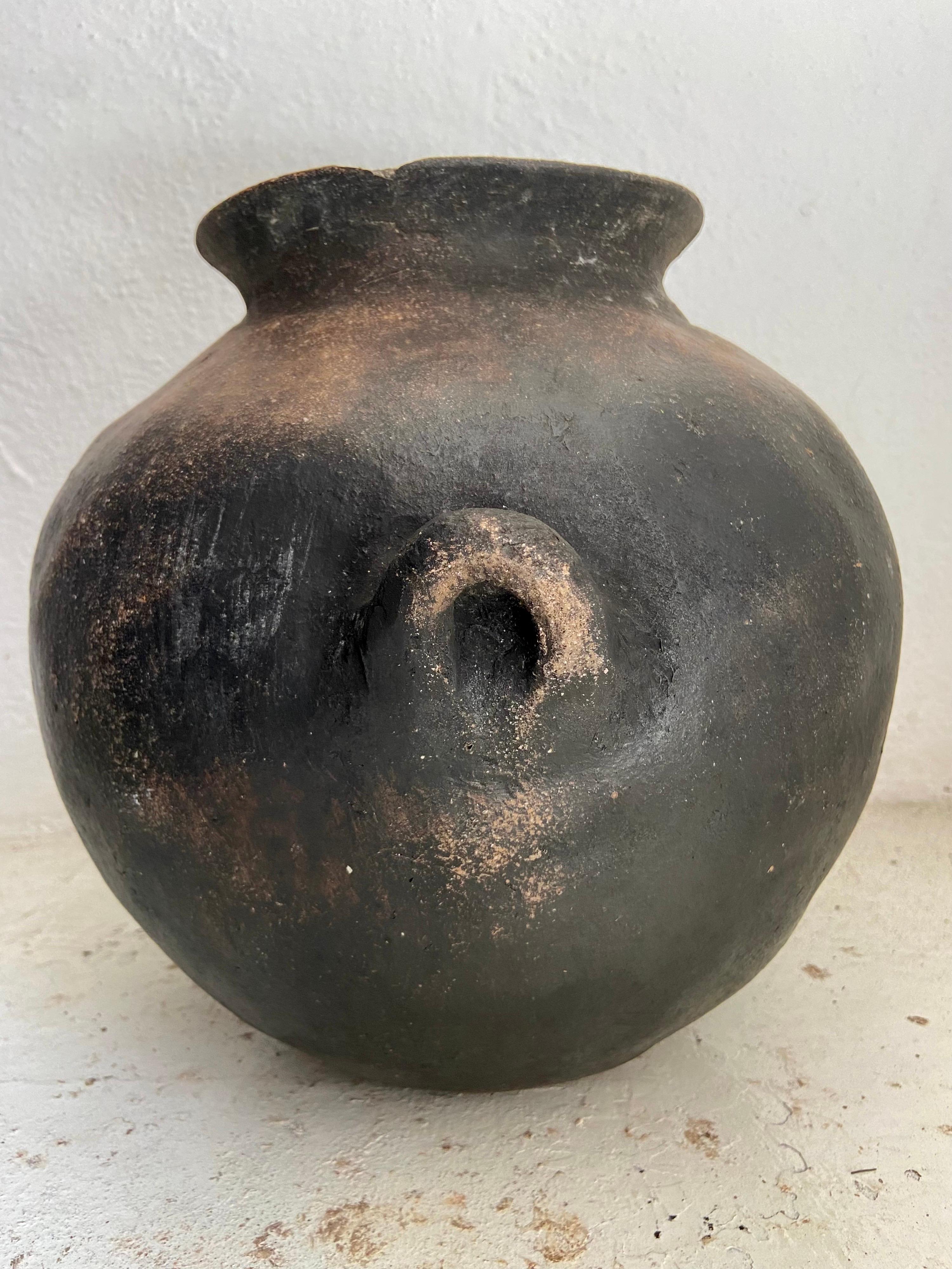 Mid 20th Century Terracotta Water Pot from Central Mexico 4