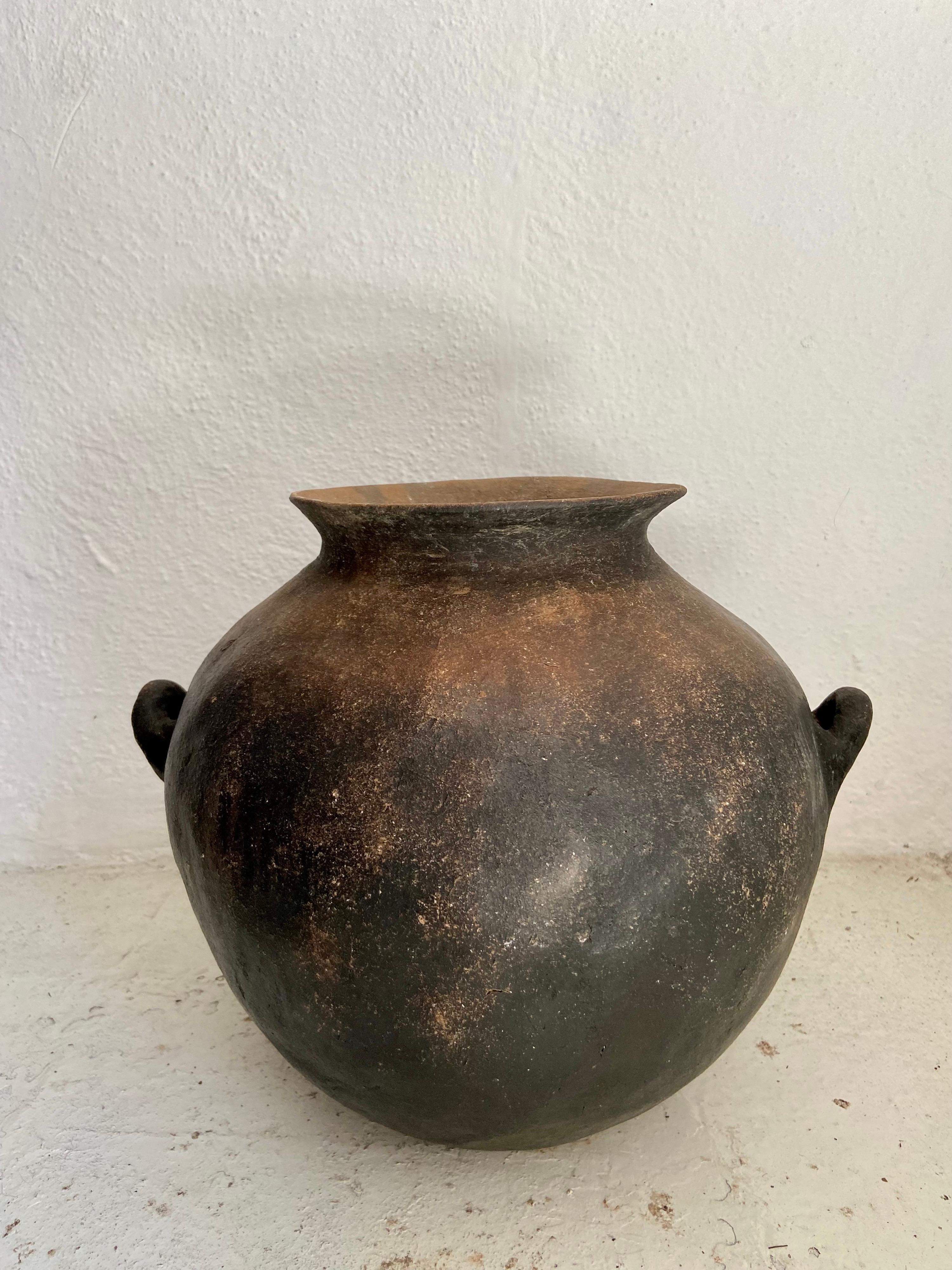 Ceramic Mid 20th Century Terracotta Water Pot from Central Mexico
